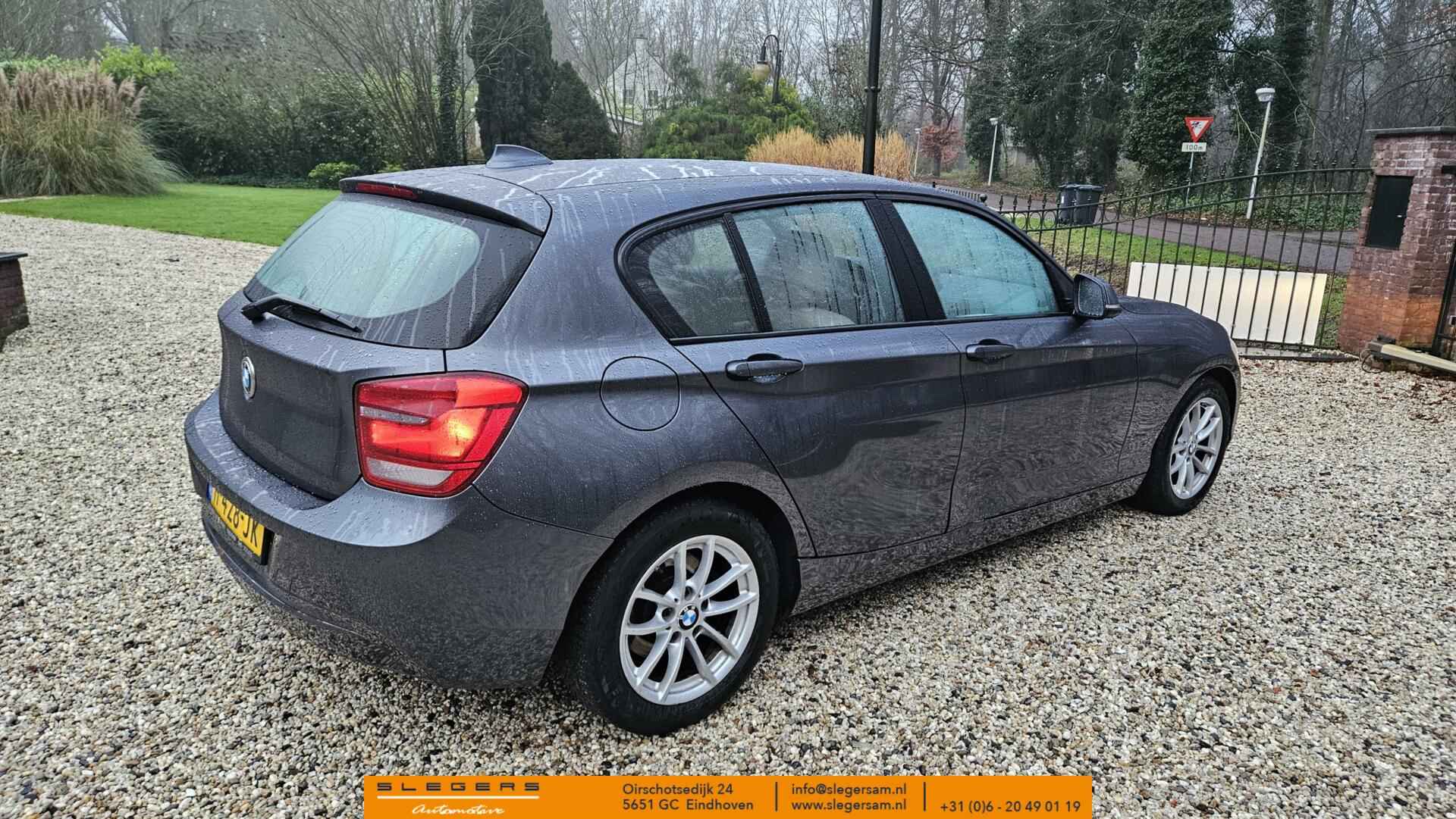 BMW 1-serie 116d EDE High Executive Corporate Lease  Navigatie en Lederen bekleding - 5/16