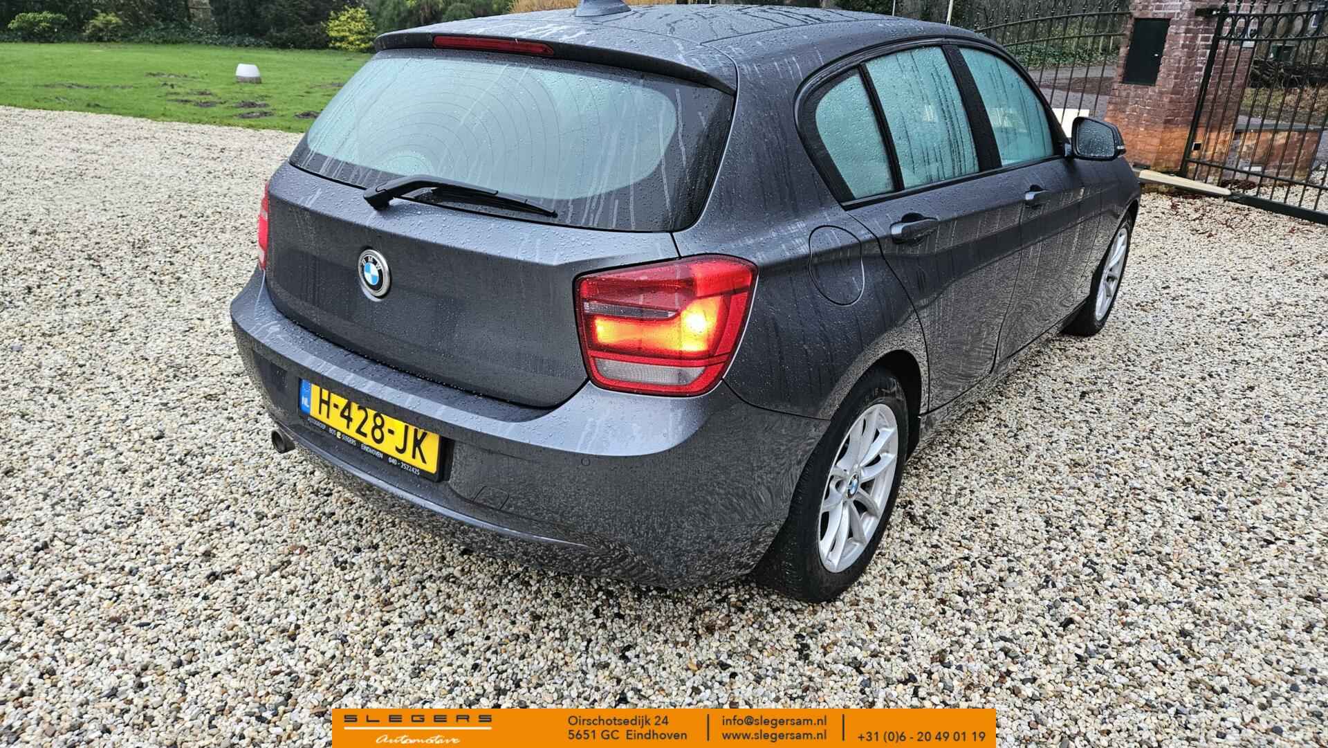 BMW 1-serie 116d EDE High Executive Corporate Lease  Navigatie en Lederen bekleding - 6/16