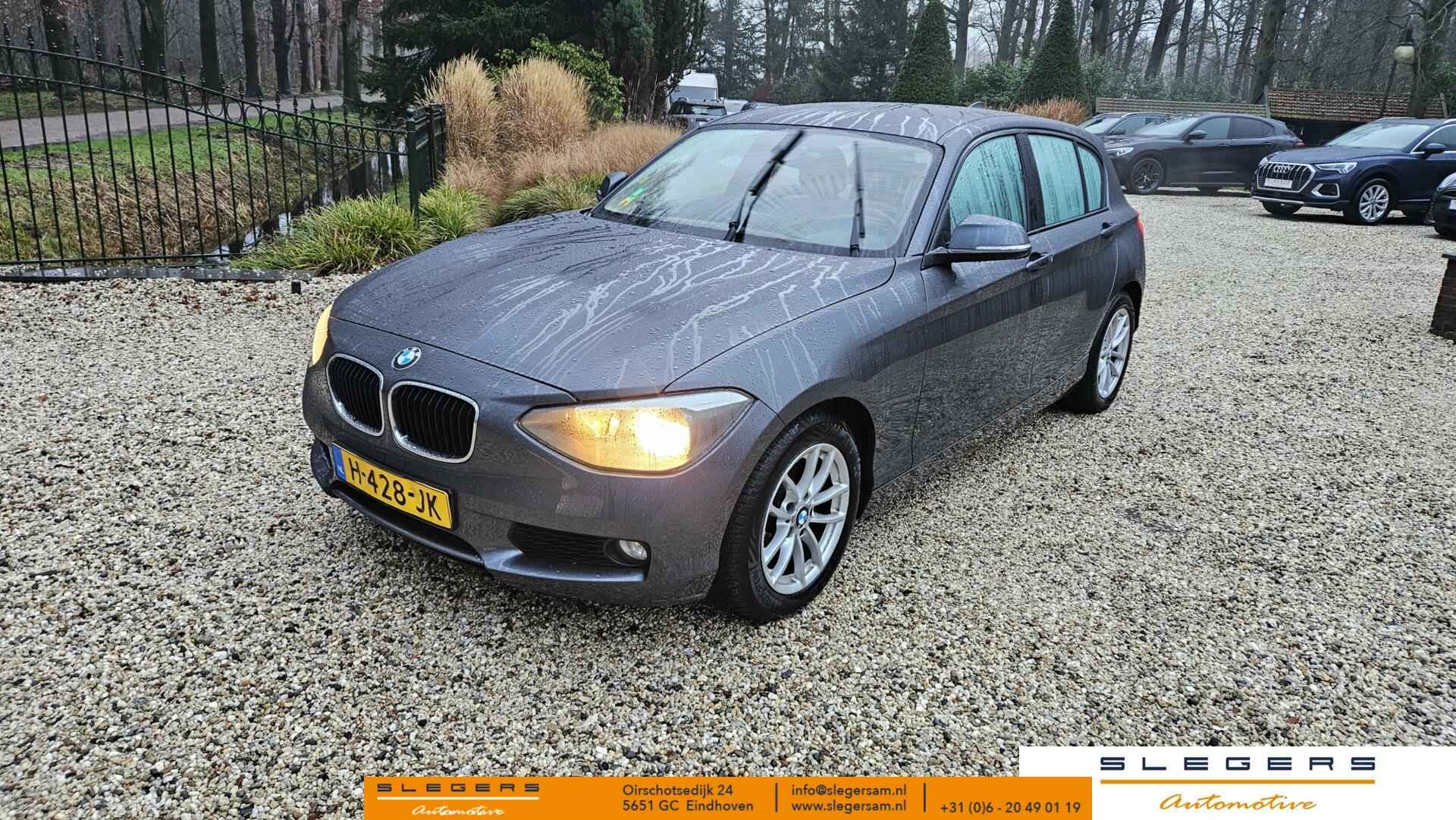 BMW 1-serie 116d EDE High Executive Corporate Lease  Navigatie en Lederen bekleding - 1/16