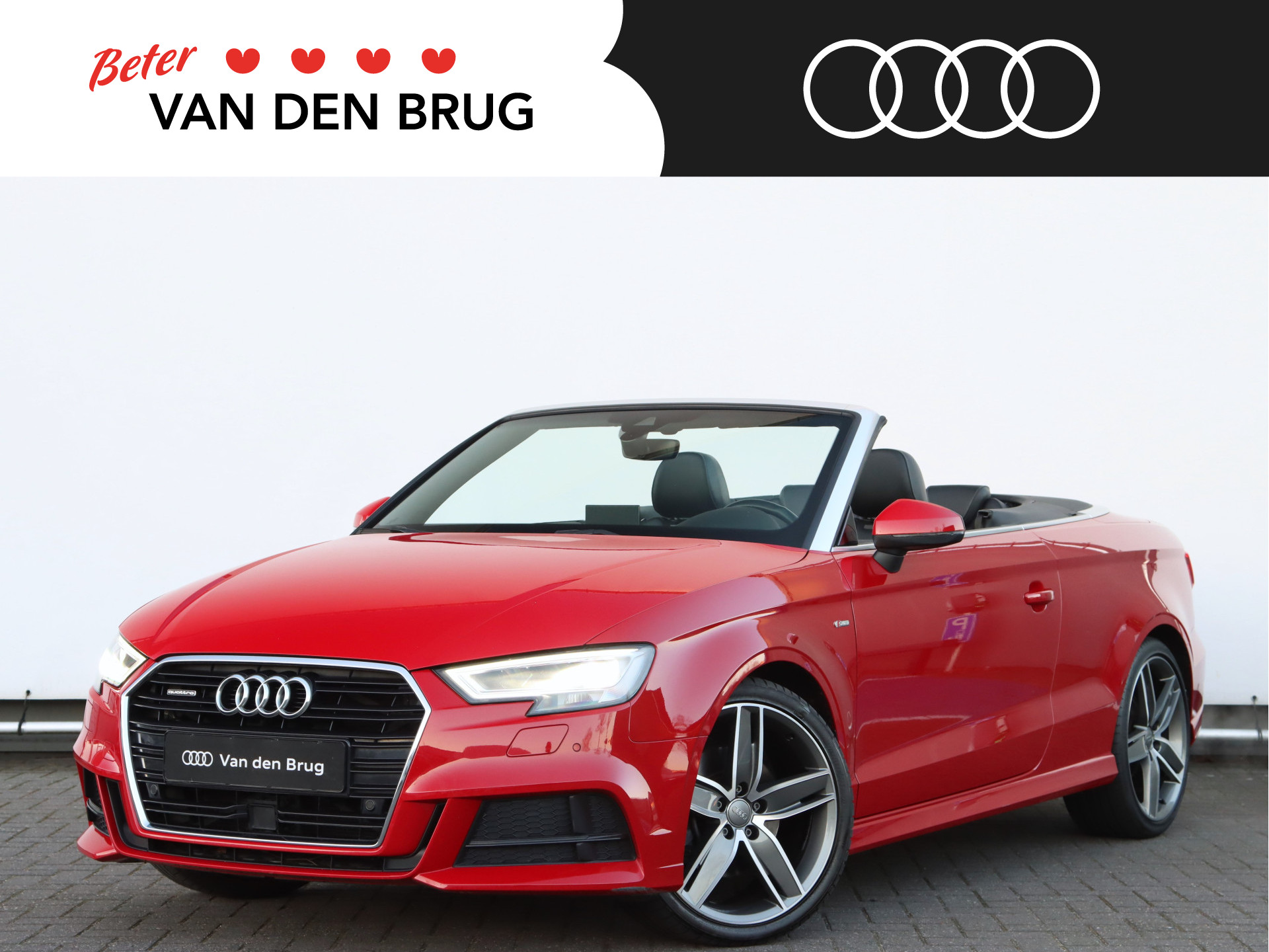 Audi A3 Cabriolet 2.0 TFSI quattro S Line 190pk | Nekverwarming | Stoelverwarming | Adaptive Cruise | Dodehoek detectie | Trekhaak | Parkeersensoren