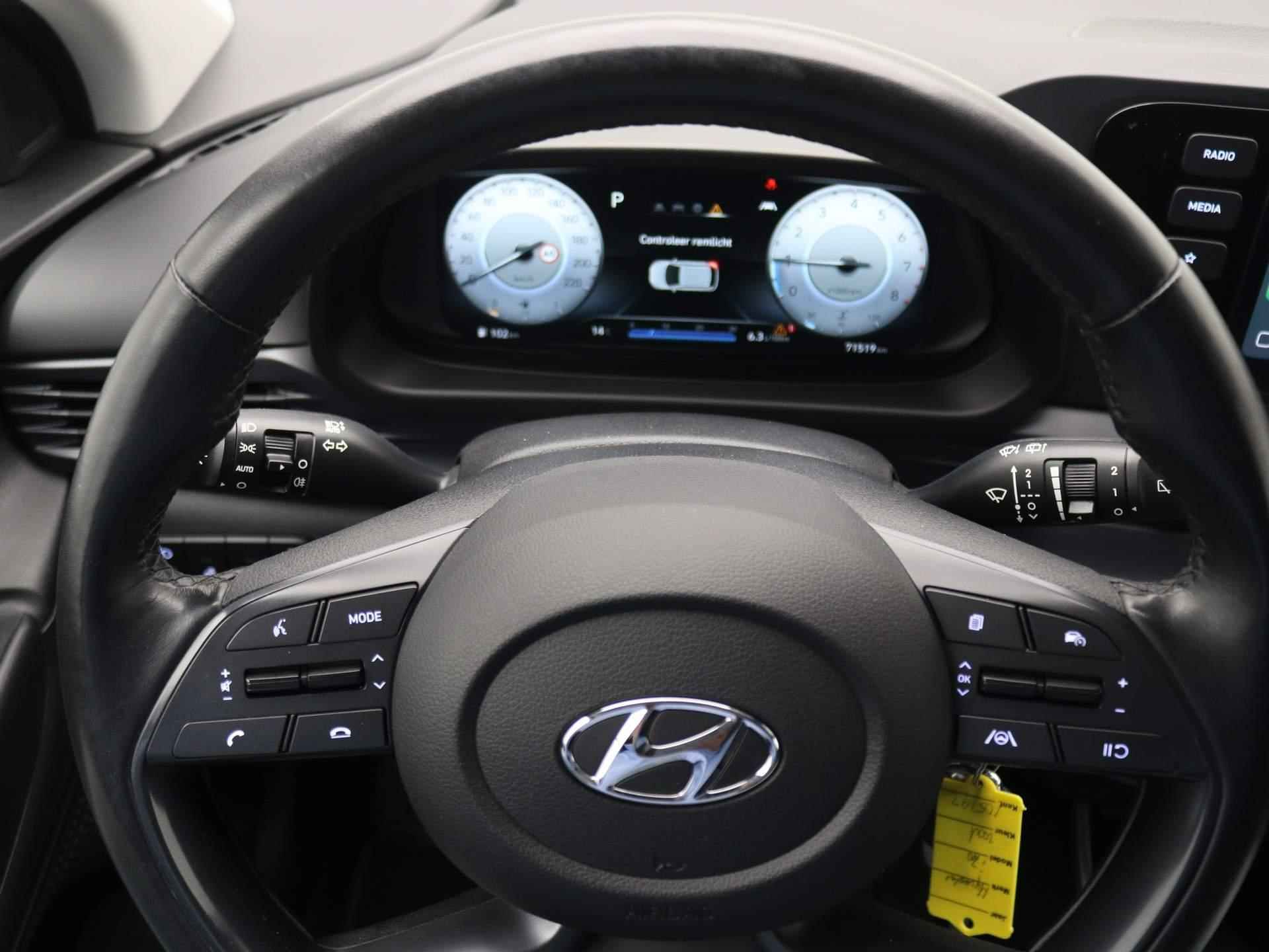 Hyundai i20 1.0 T-GDI Comfort Automaat / Navigatie via Android Auto/Apple Carplay / Achteruitrijcamera / Cruise Control / Airco - 8/64