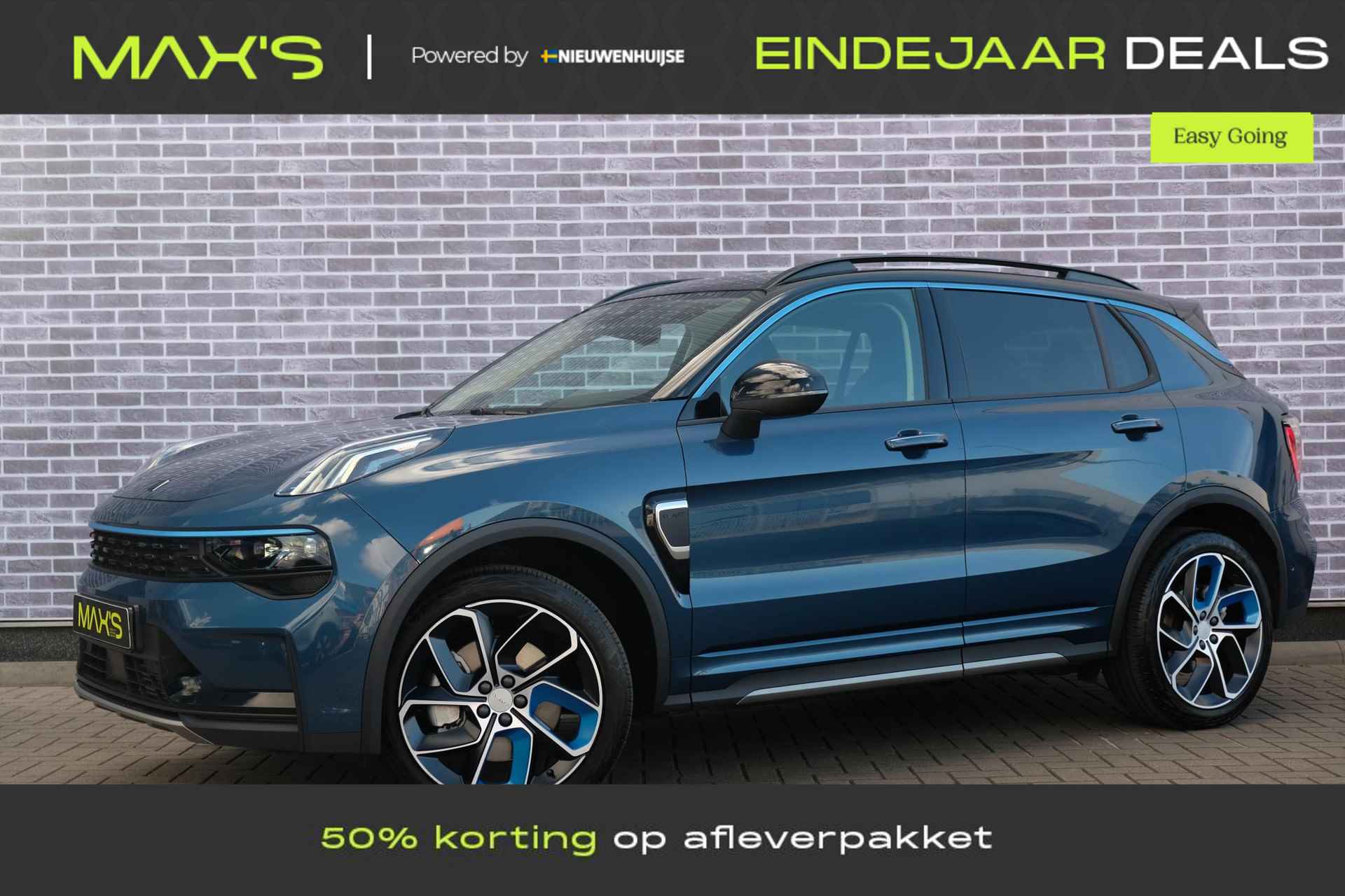 Lynk & Co 01 1.5 Plug-in Hybrid | Carplay | Panodak | 360 Camera | Premium Audio | Park Assist Camera | Adapt. Cruise | LED koplampen | tot 69 km Elektrisch rijden! - 1/32