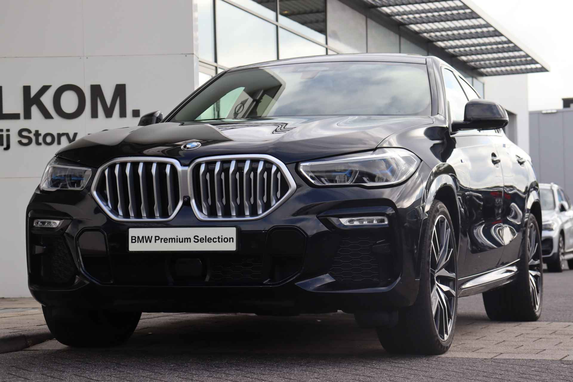 BMW X6 xDrive40i High Executive M Sport Automaat / Panoramadak Sky Lounge / Laserlicht / Soft Close / Parking Assistant Plus / Active Steering / Stoelventilatie - 8/44