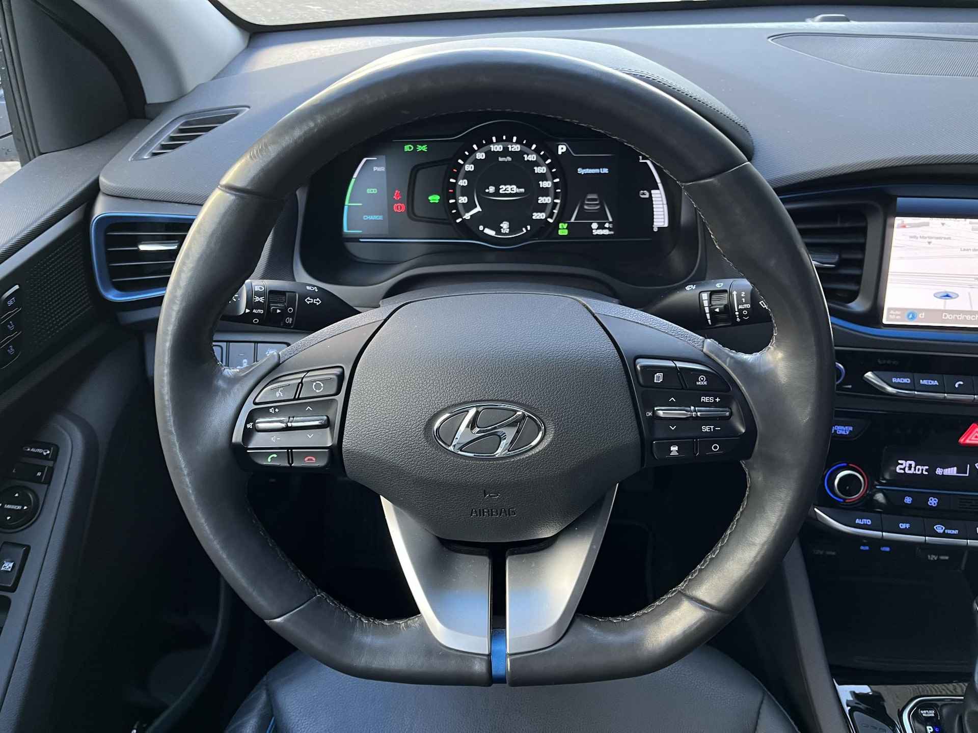 Hyundai IONIQ 1.6 GDi 140 PK Premium | Schuifkanteldak |Full HYbride | Geïntegreerde navigatiesysteem | Lederen bekleding | Adaptieve cruisecontrol | - 24/52