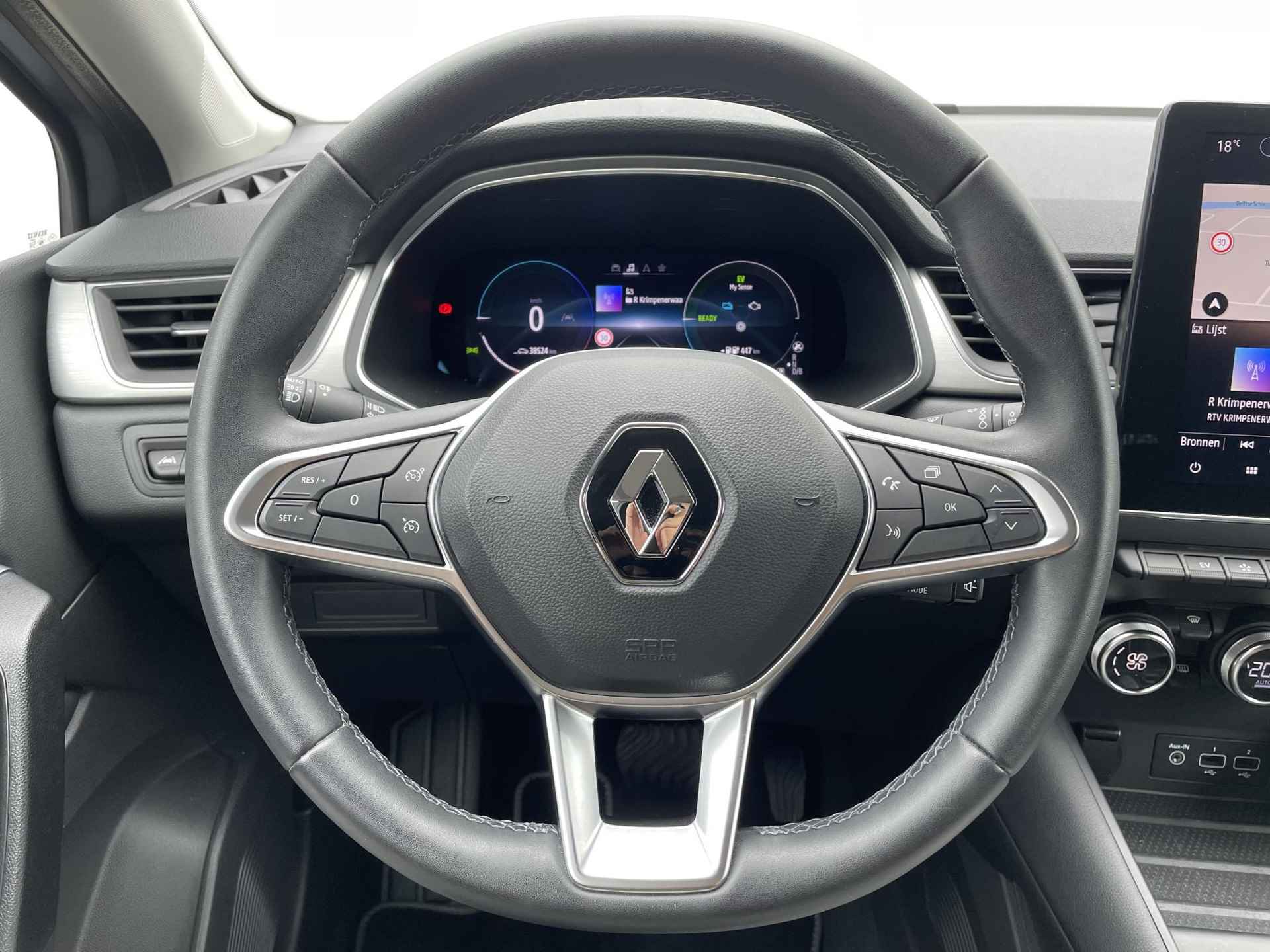 Renault Captur 1.6 E-Tech Plug-in Hybrid 160 Intens | Automaat | All-season banden |  Navi | Camera | Park. sensoren voor + achter | Cruise | Keyless entry/start - 16/36