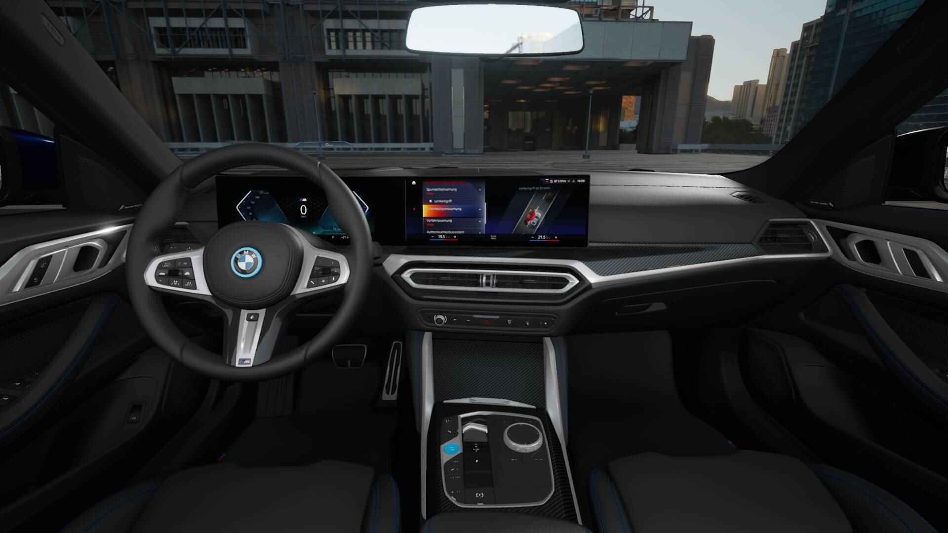 BMW i4 eDrive40 High Executive M Sport 84 kWh / Schuif-kanteldak / Laserlight / M Sportstoelen / Parking Assistant Plus / Harman Kardon / Driving Assistant Professional - 7/11