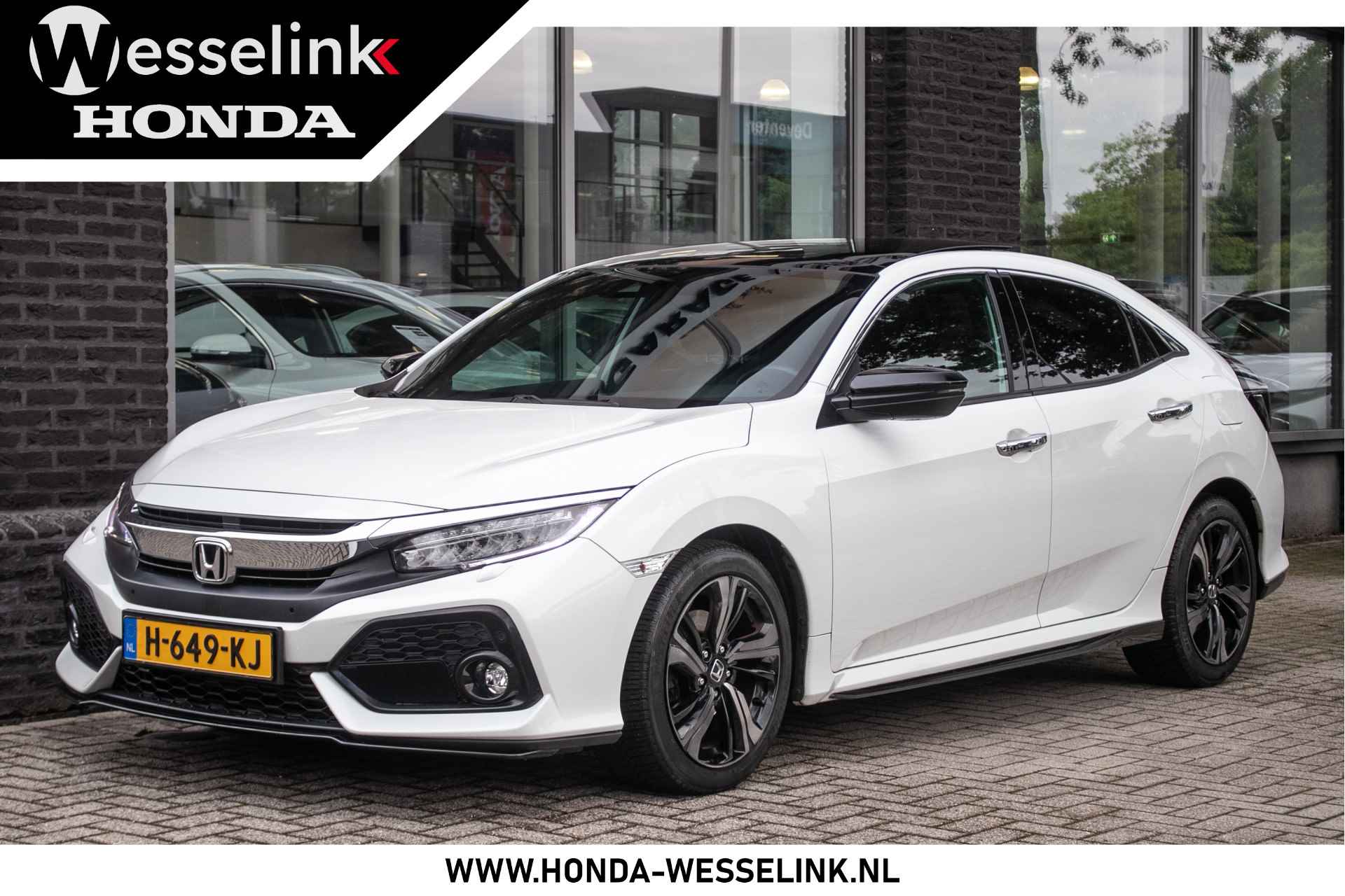 Honda Civic 1.5T i-VTEC Prestige - All-in rijklrprs | Schuifdak | Leder | Navi | Adp. cruise - 1/45