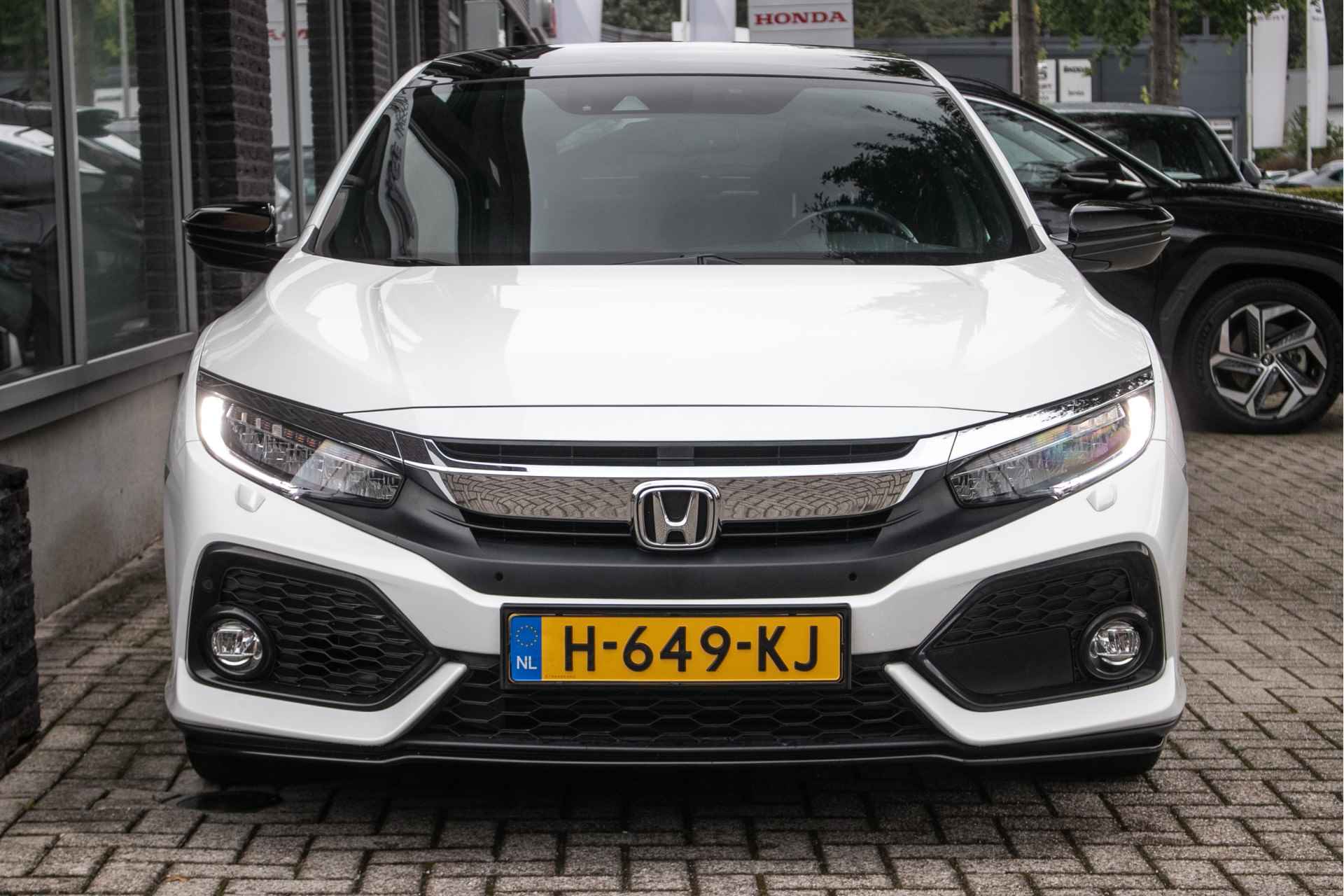 Honda Civic 1.5T i-VTEC Prestige - All-in rijklrprs | Schuifdak | Leder | Navi | Adp. cruise - 9/45