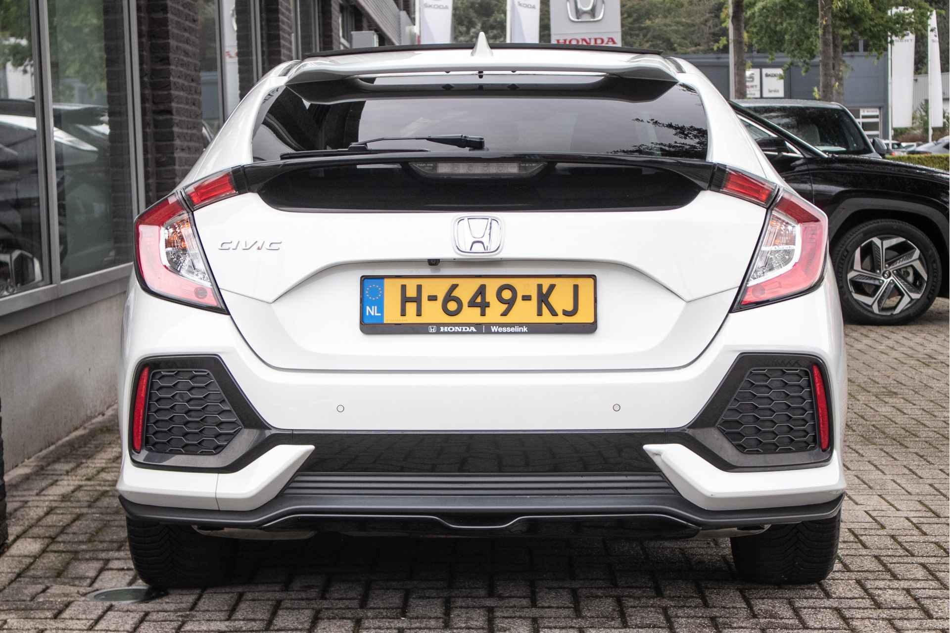 Honda Civic 1.5T i-VTEC Prestige - All-in rijklrprs | Schuifdak | Leder | Navi | Adp. cruise - 10/45