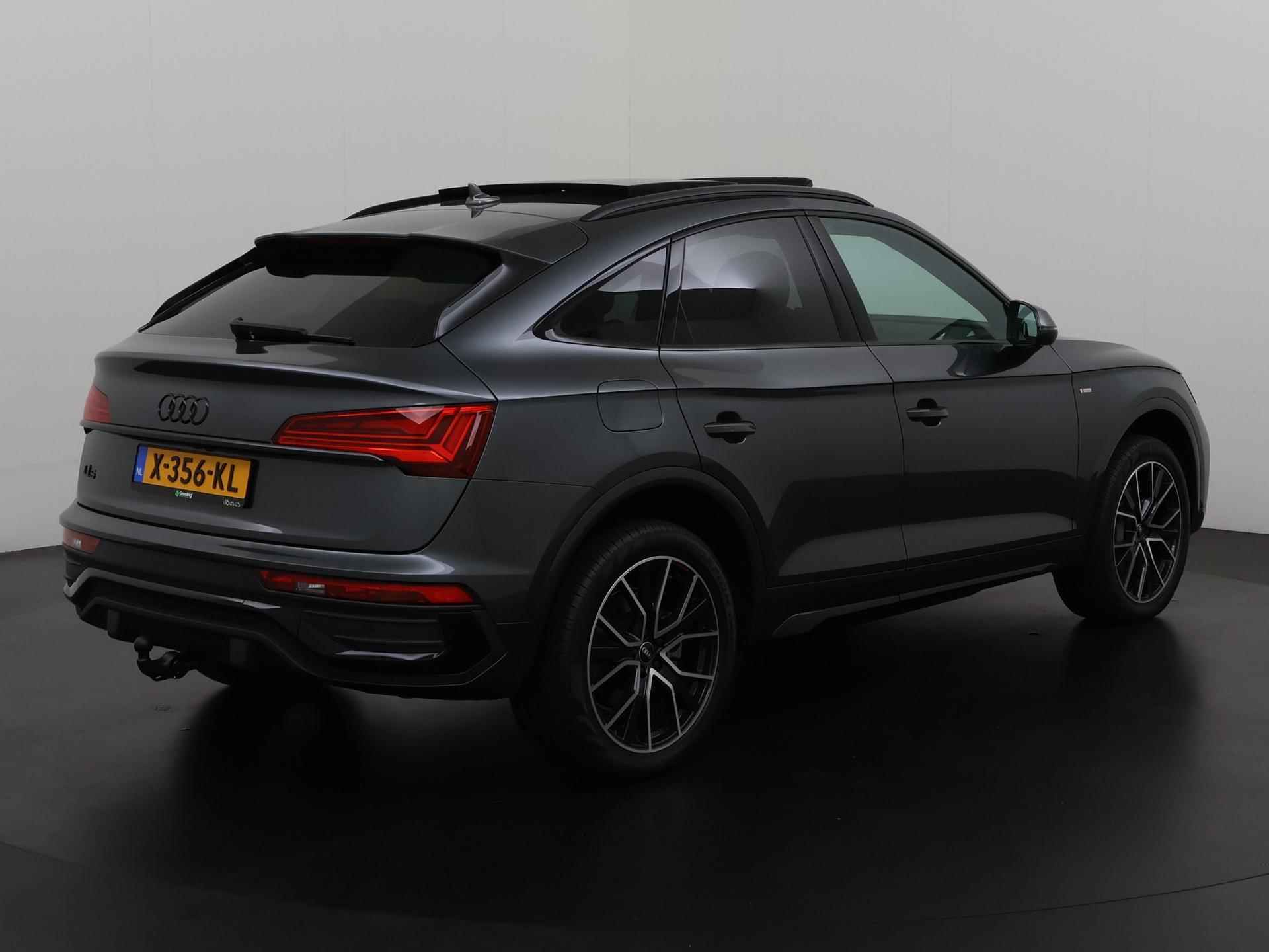 Audi Q5 Sportback 50 TFSI e S Edition Black Pack | Panoramadak | Trekhaak | Elek. Achterklep | Zondag Open! - 4/53