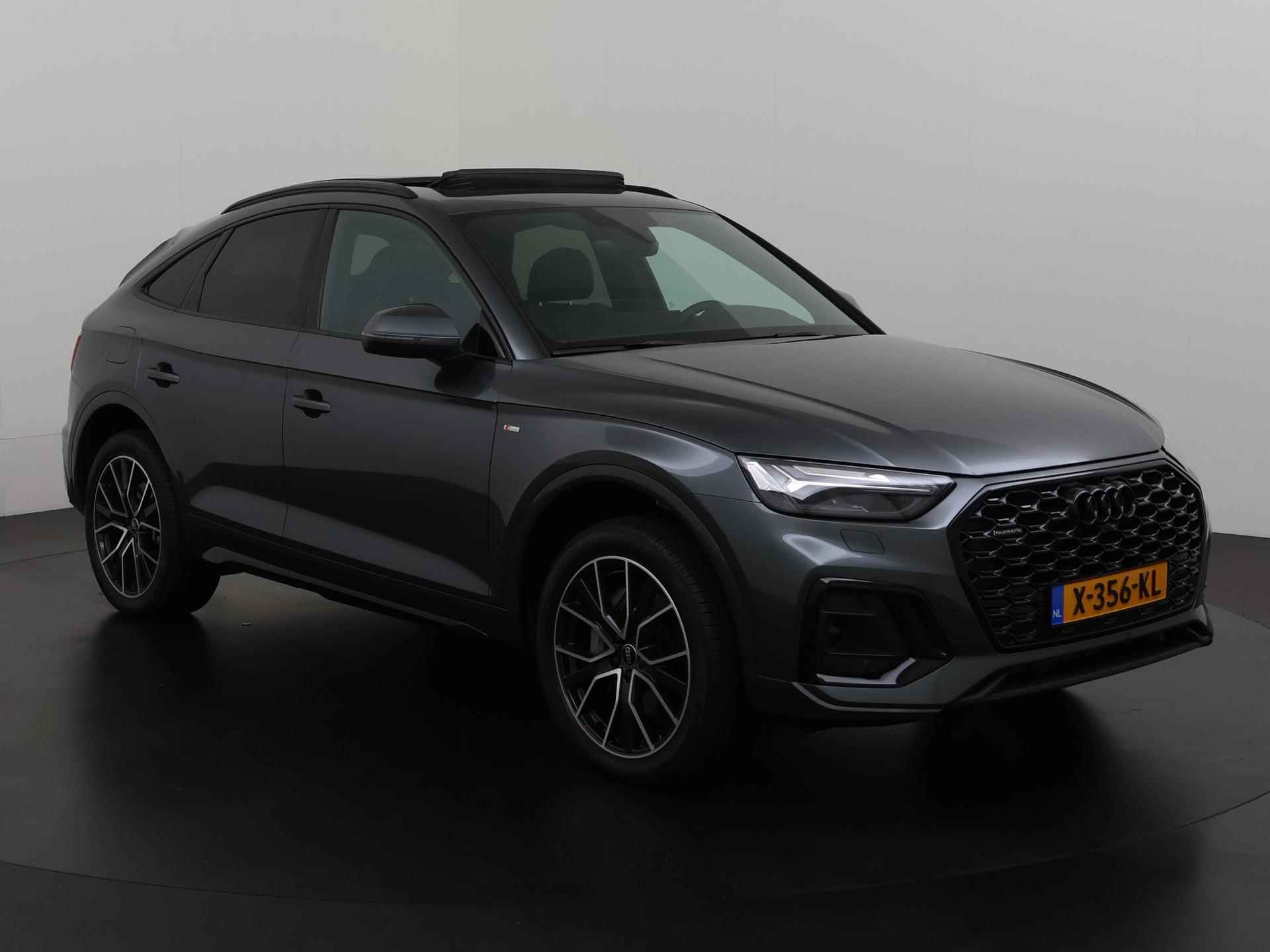 Audi Q5 Sportback 50 TFSI e S Edition Black Pack | Panoramadak | Trekhaak | Elek. Achterklep | Zondag Open! - 30/53