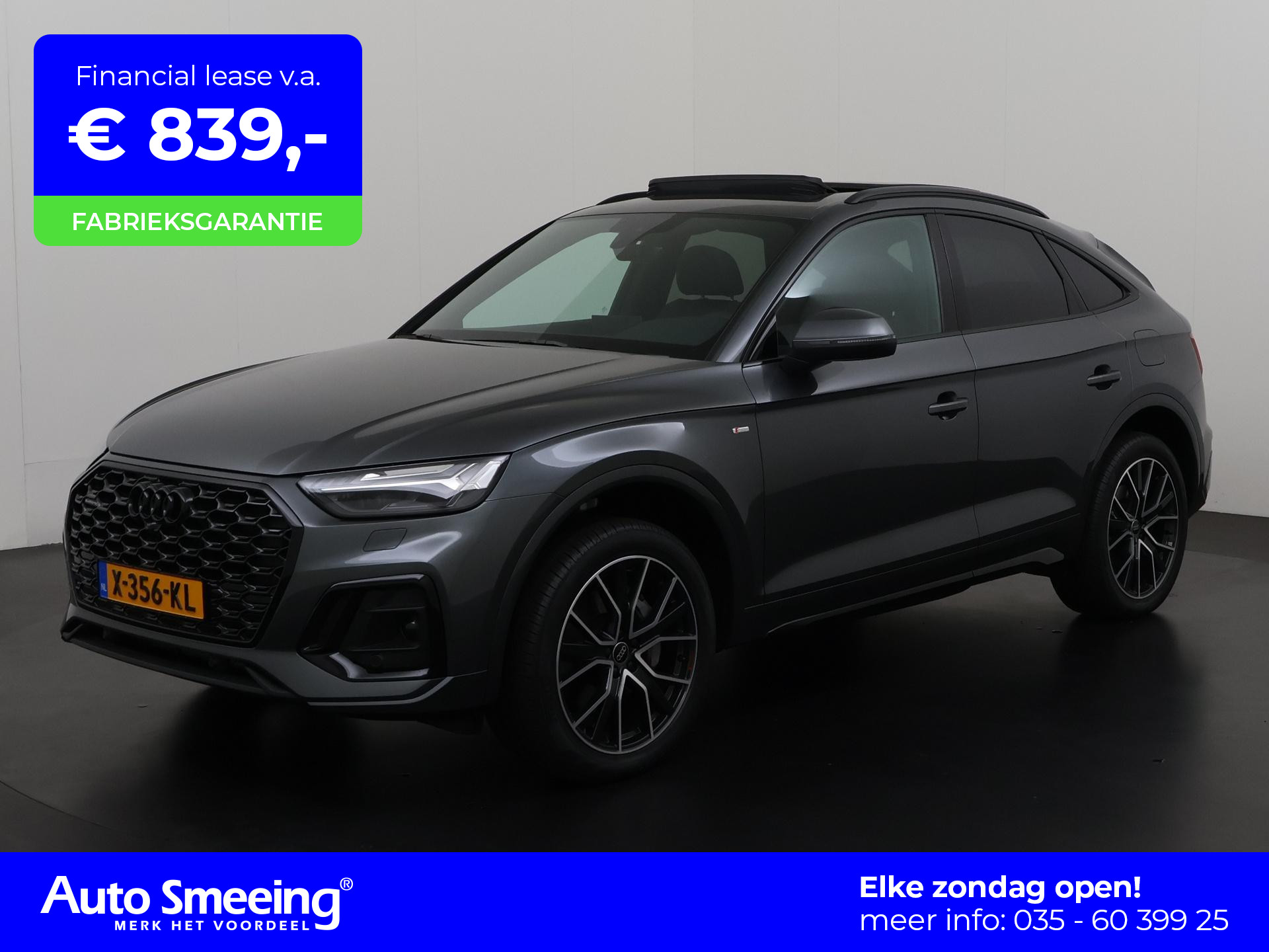 Audi Q5 Sportback 50 TFSI e S Edition Black Pack | Panoramadak | Trekhaak | Elek. Achterklep | Zondag Open!