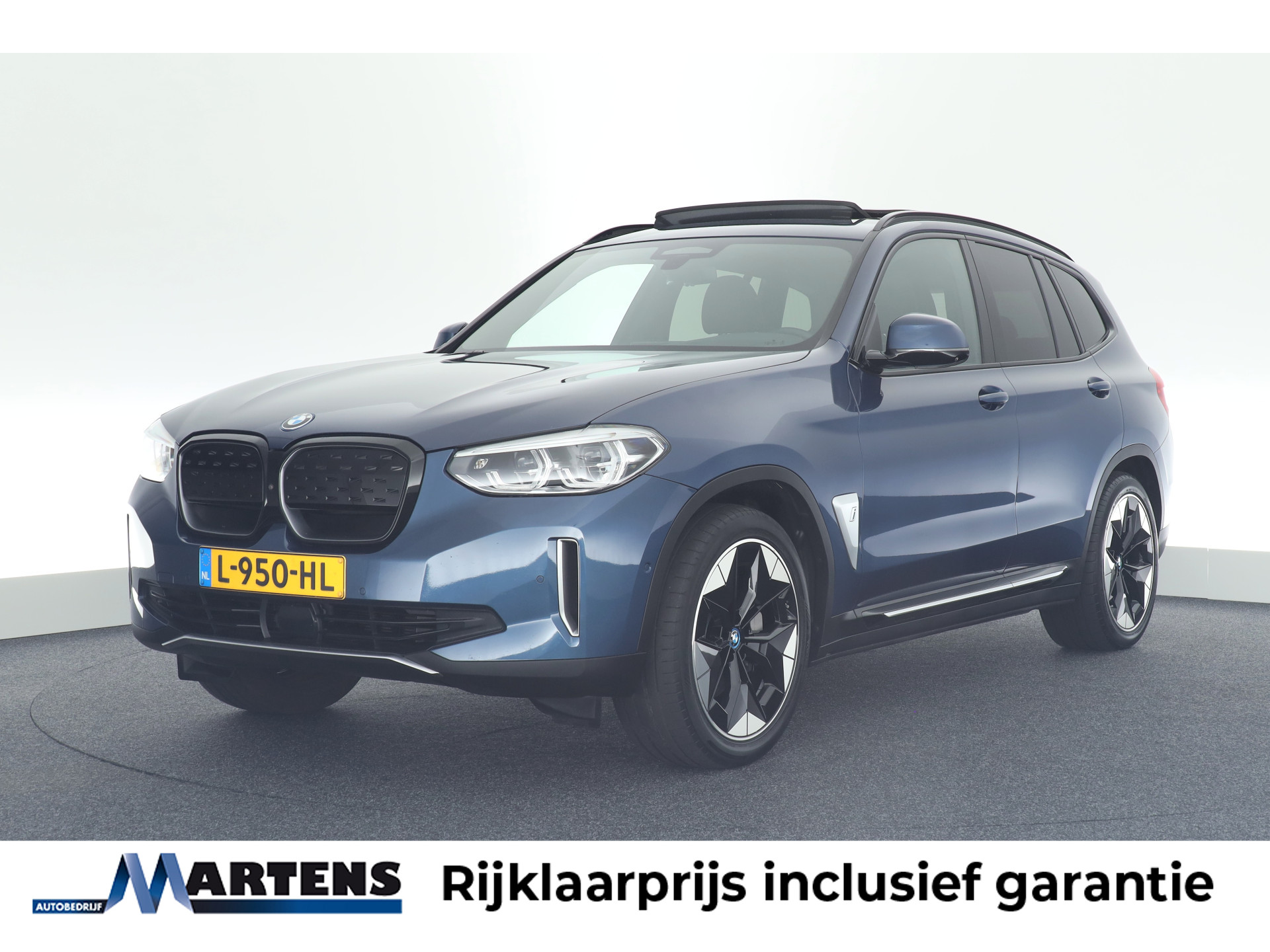 BMW iX3 286pk High Executive 80 kWh Trekhaak 360Camera harman/kardon Leder Stoelverwarming Navigatie