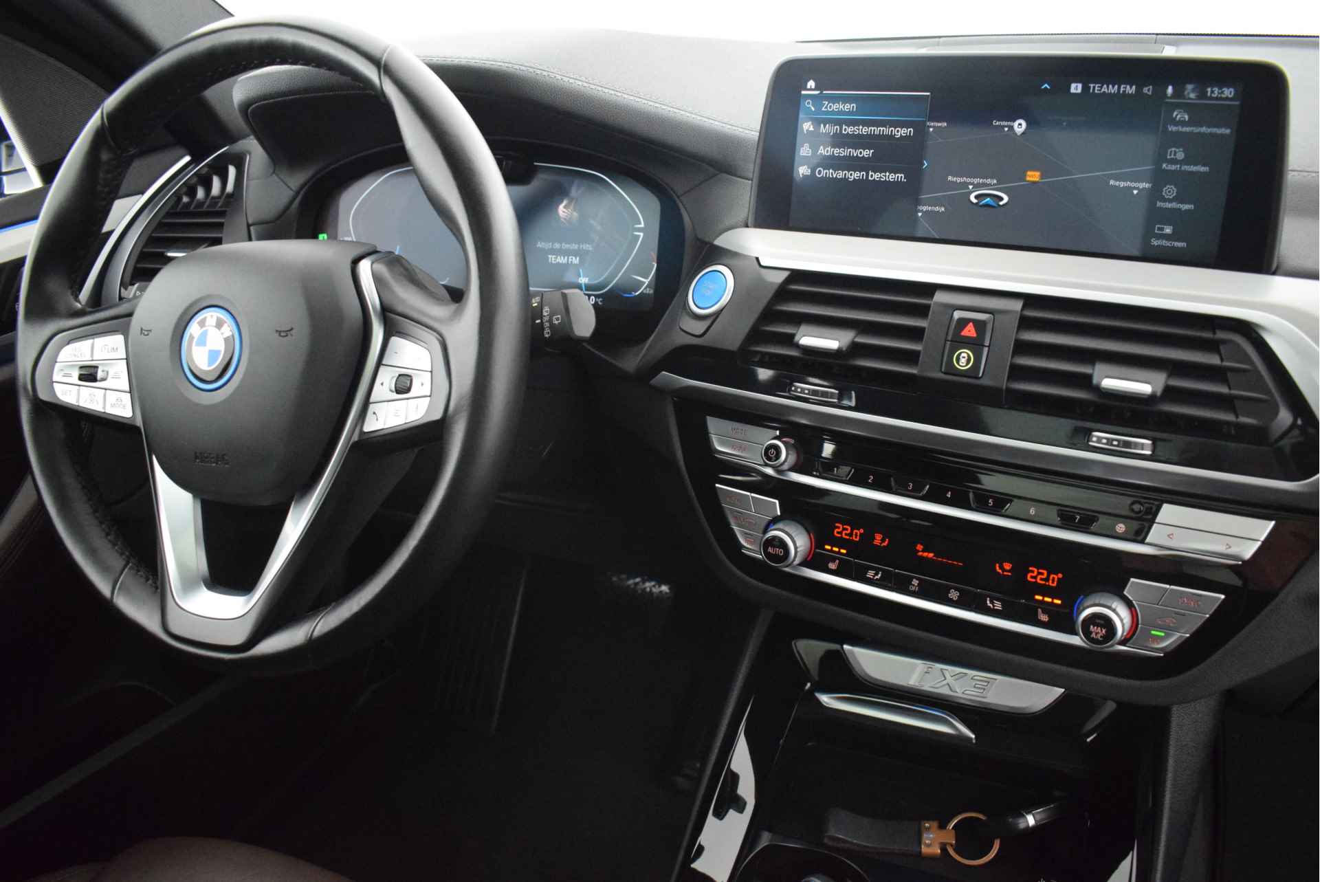 BMW iX3 286pk High Executive 80 kWh Trekhaak 360Camera harman/kardon Leder Stoelverwarming Navigatie - 3/49