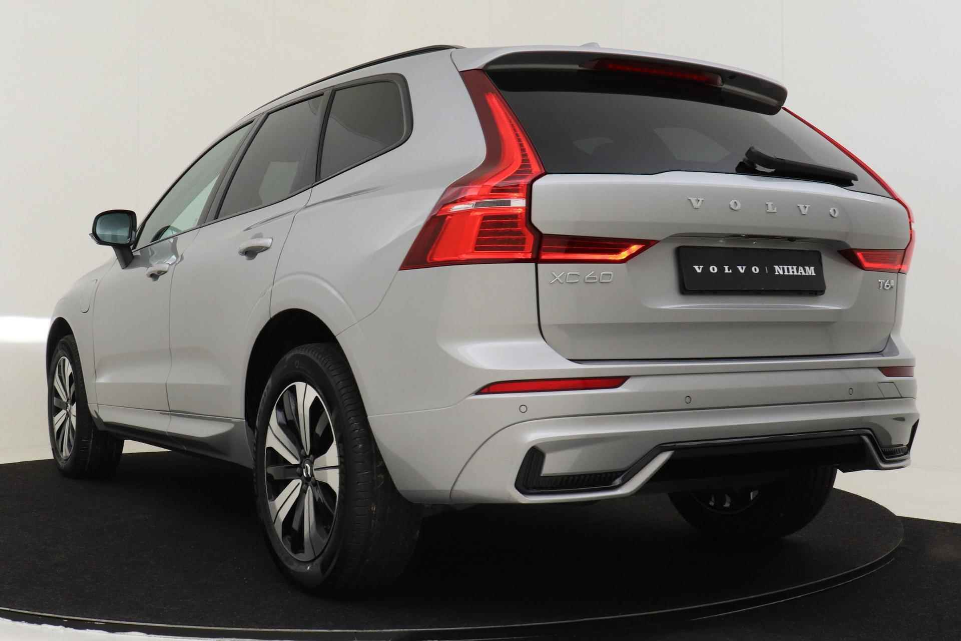 Volvo XC60 T6 RECHARGE AWD PLUS DARK *NIEUW* -PANO.DAK|HARMAN/KARDON|TREKHAAK|POWER-SEATS - 5/40