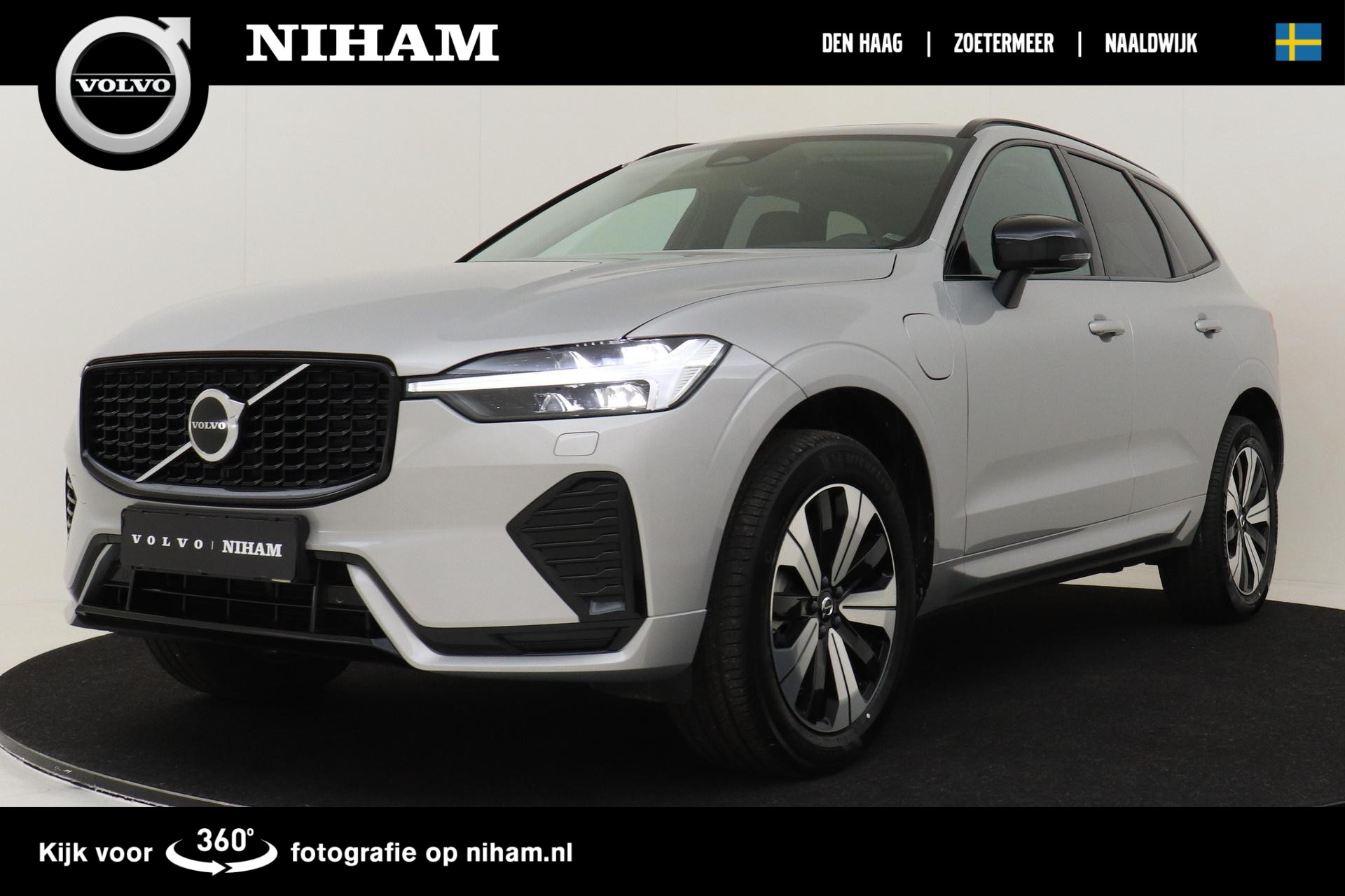 Volvo XC60 T6 RECHARGE AWD PLUS DARK *NIEUW* -PANO.DAK|HARMAN/KARDON|TREKHAAK|POWER-SEATS