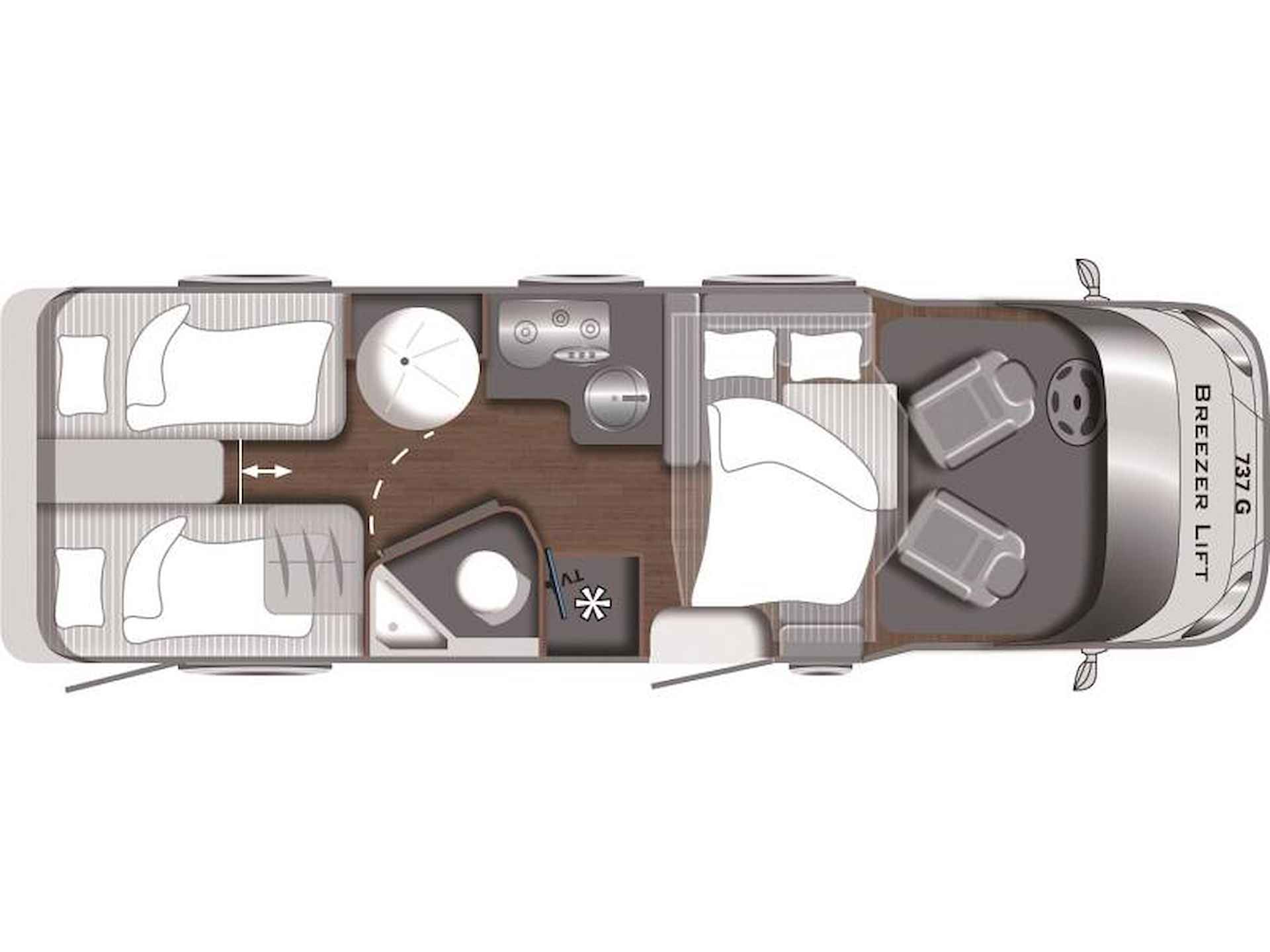 LMC Lift H 737 G H737 G Breezer Automaat - 8/20