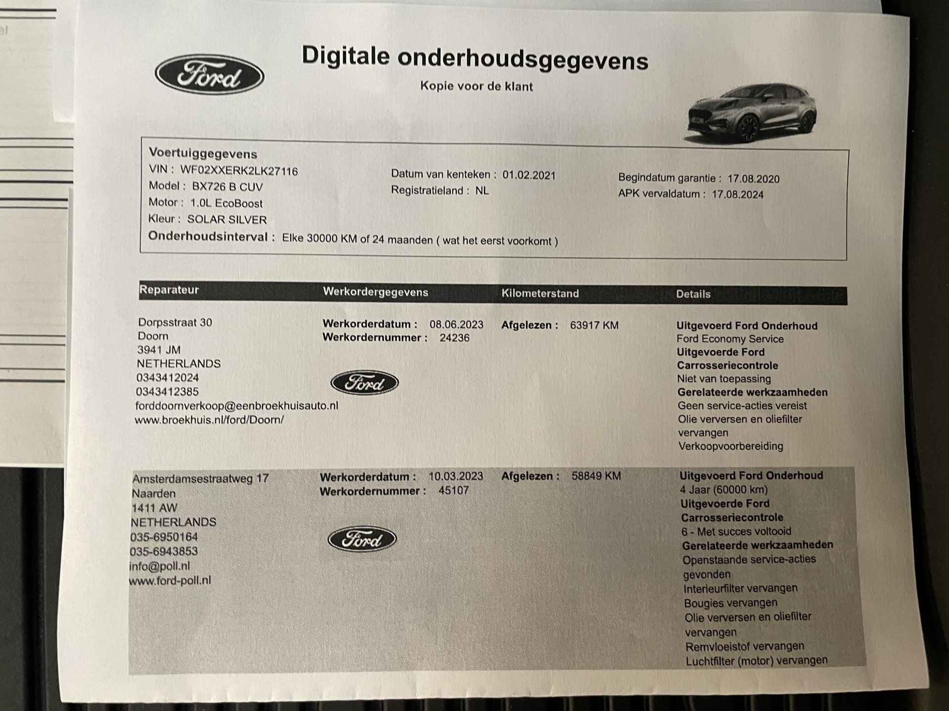 Ford Puma 1.0 EcoBoost Hybrid ST-Line X | TREKHAAK | B&O | CAMERA | STOEL/STUUR V.W. | - 50/54