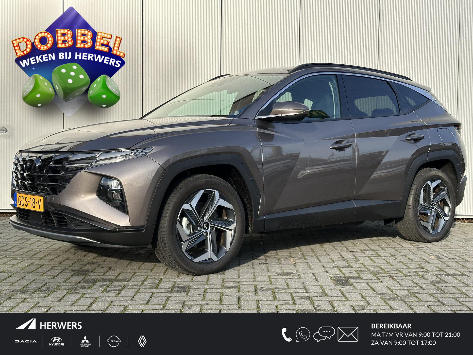 Hyundai Tucson 1.6 T-GDI PHEV Comfort Smart 4WD / Navigatie / Apple Carplay & Android Auto / Achteruitrijcamera / Climate Control / Adaptive Cruise Control / Stoelverwarming / KRELL Audio / Parkeersensoren Voor + Achter /