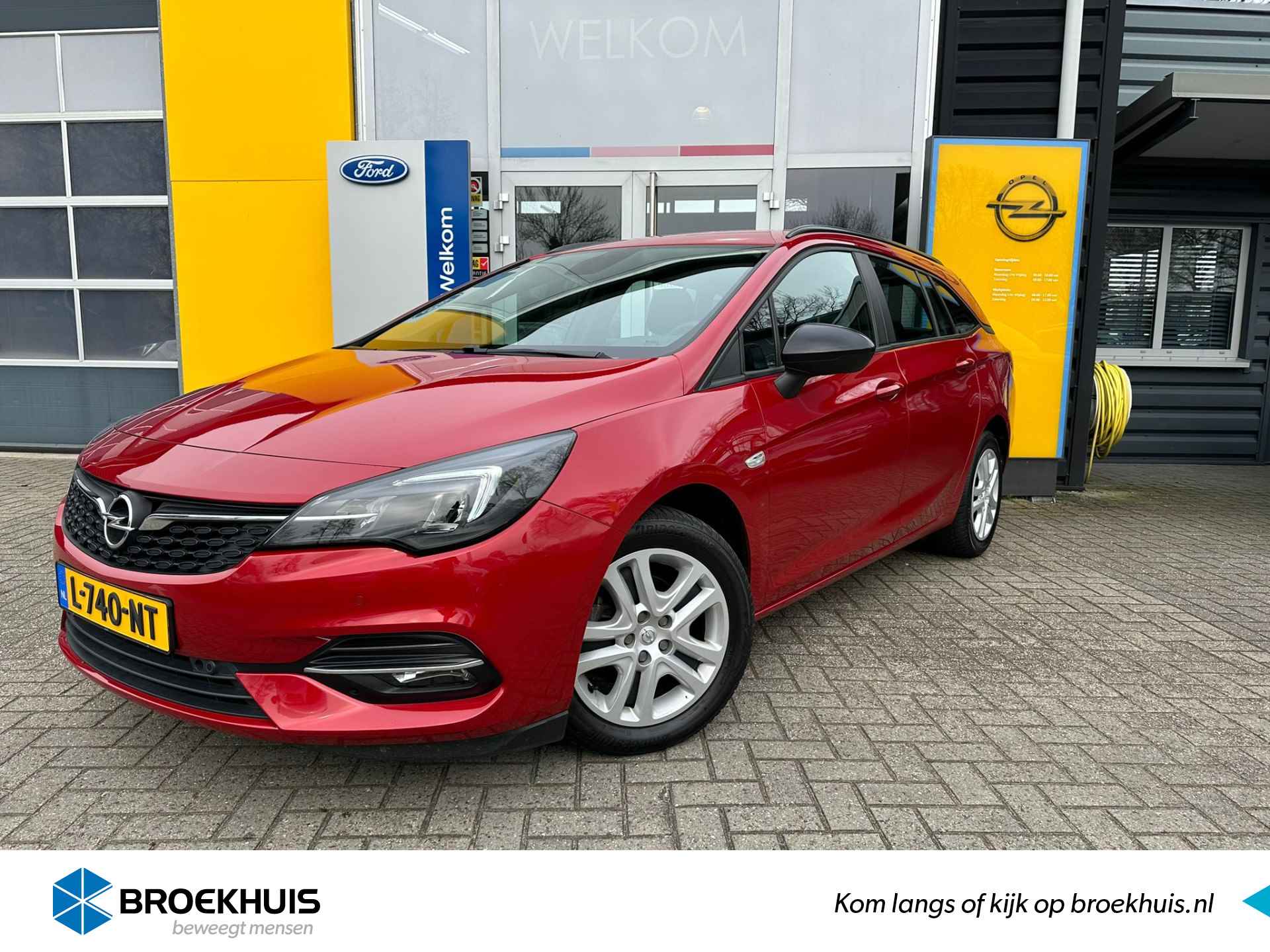 Opel Astra Sports Tourer 1.2 TURBO 110 PK EDITION+ | CAMERA| AGR-COMFORTSTOEL| CRUISE CONTROL| NAVIGATIE| DAB| - 1/42