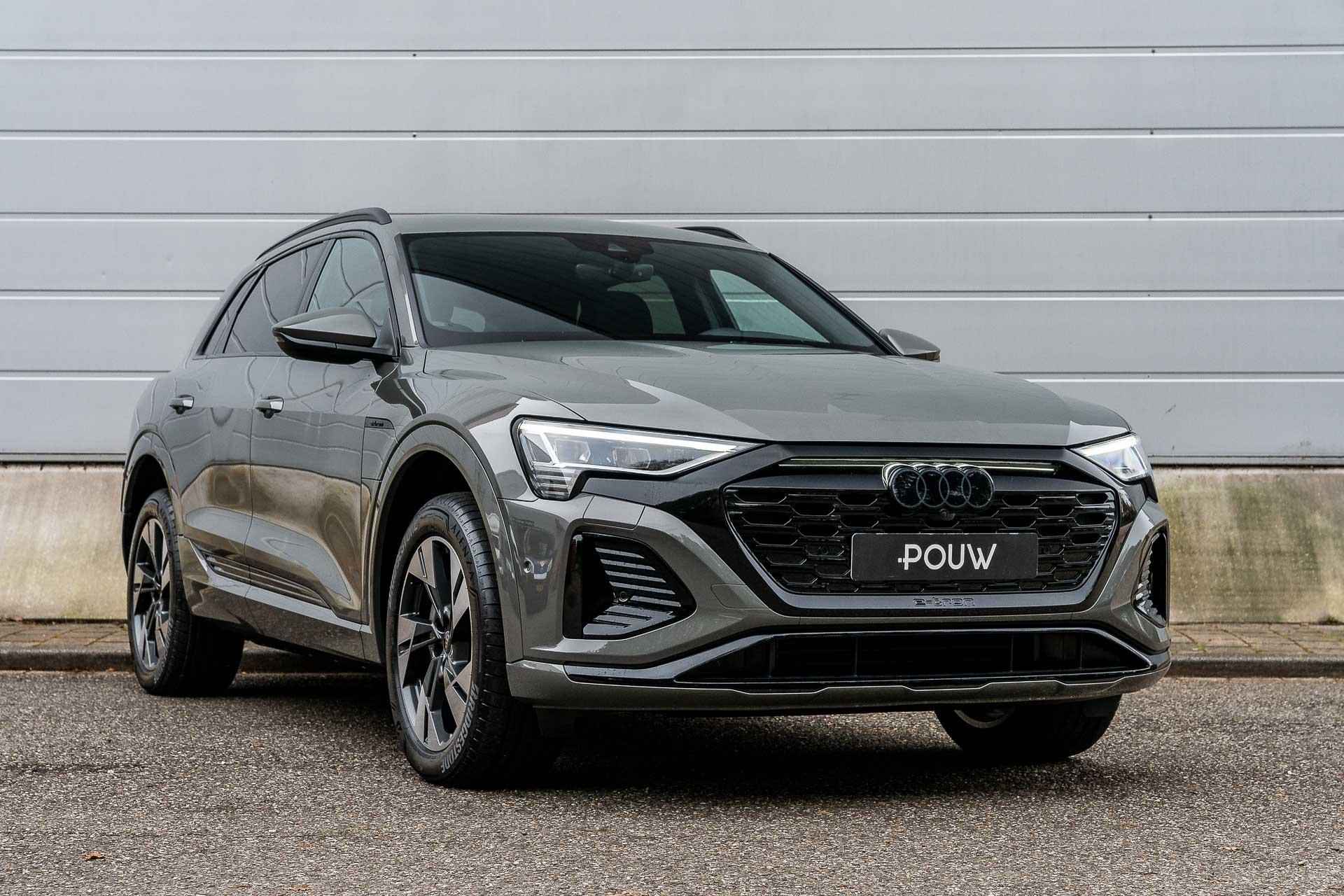 Audi Q8 e-tron 50 quattro 340pk S Edition 95 kWh | 20" Velgen | Zwart Optiek - 9/51