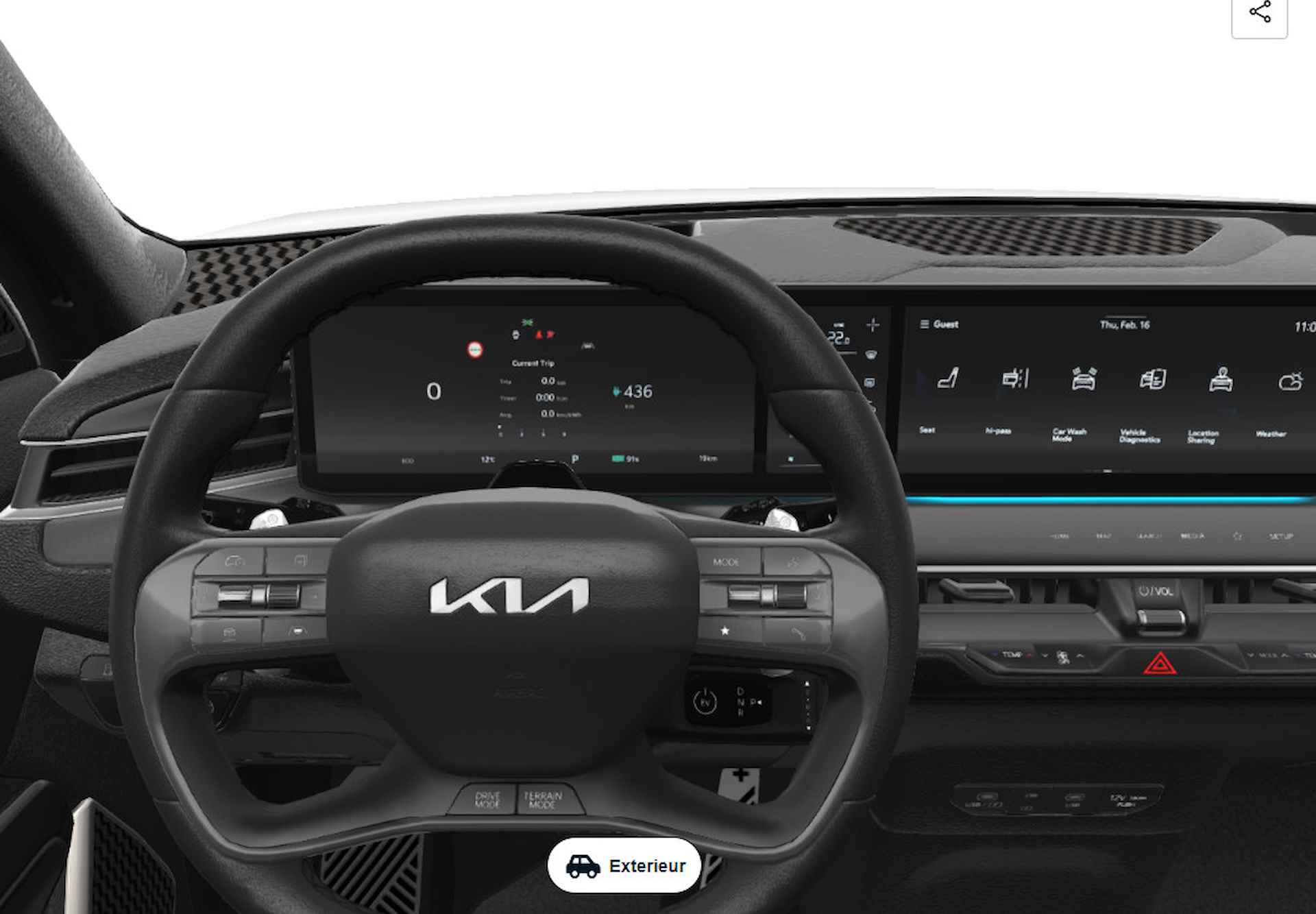 Kia EV9 Launch Edition GT-Line AWD 6p. 100 kWh | rente ACTIE 3,99 % | Vehicle-to-Grid ready| RWD | 204 PK | 6 kleuren beschikbaar (standaard) | nu te bestellen - 12/14