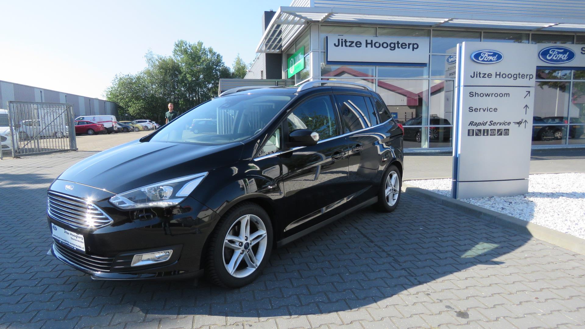 Ford Grand C-Max 1.5 Titanium 7 pers. 150 pk, Camera, Park Pack, Winter Pack, 63750 km !!