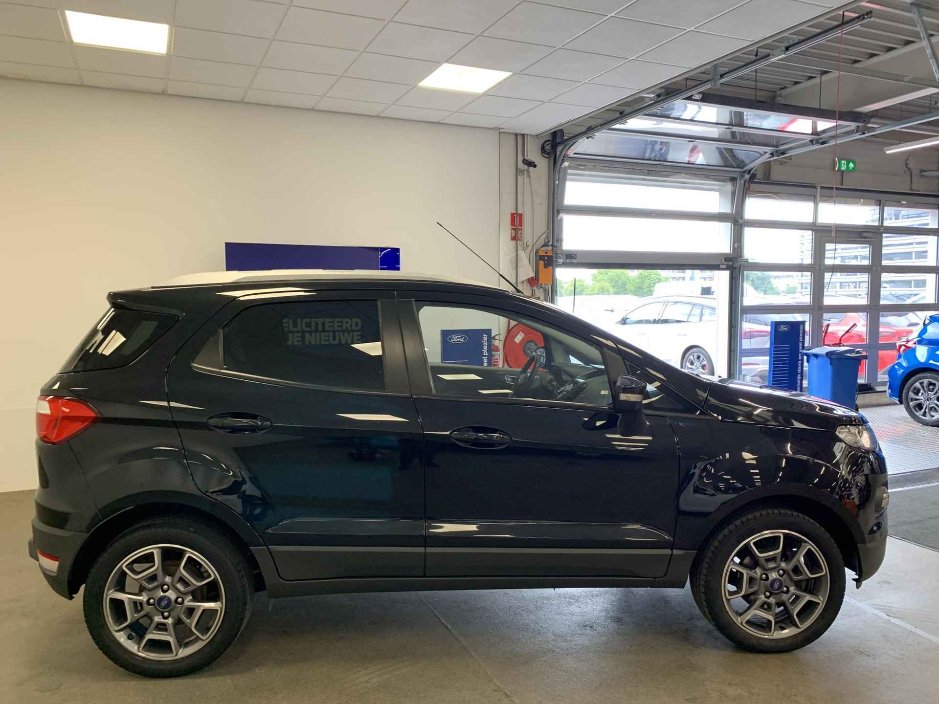 Ford EcoSport 1.0 EcoBoost Titanium | Cruise Contr. | sensor achter | Sony audio | Keyless | - 7/27