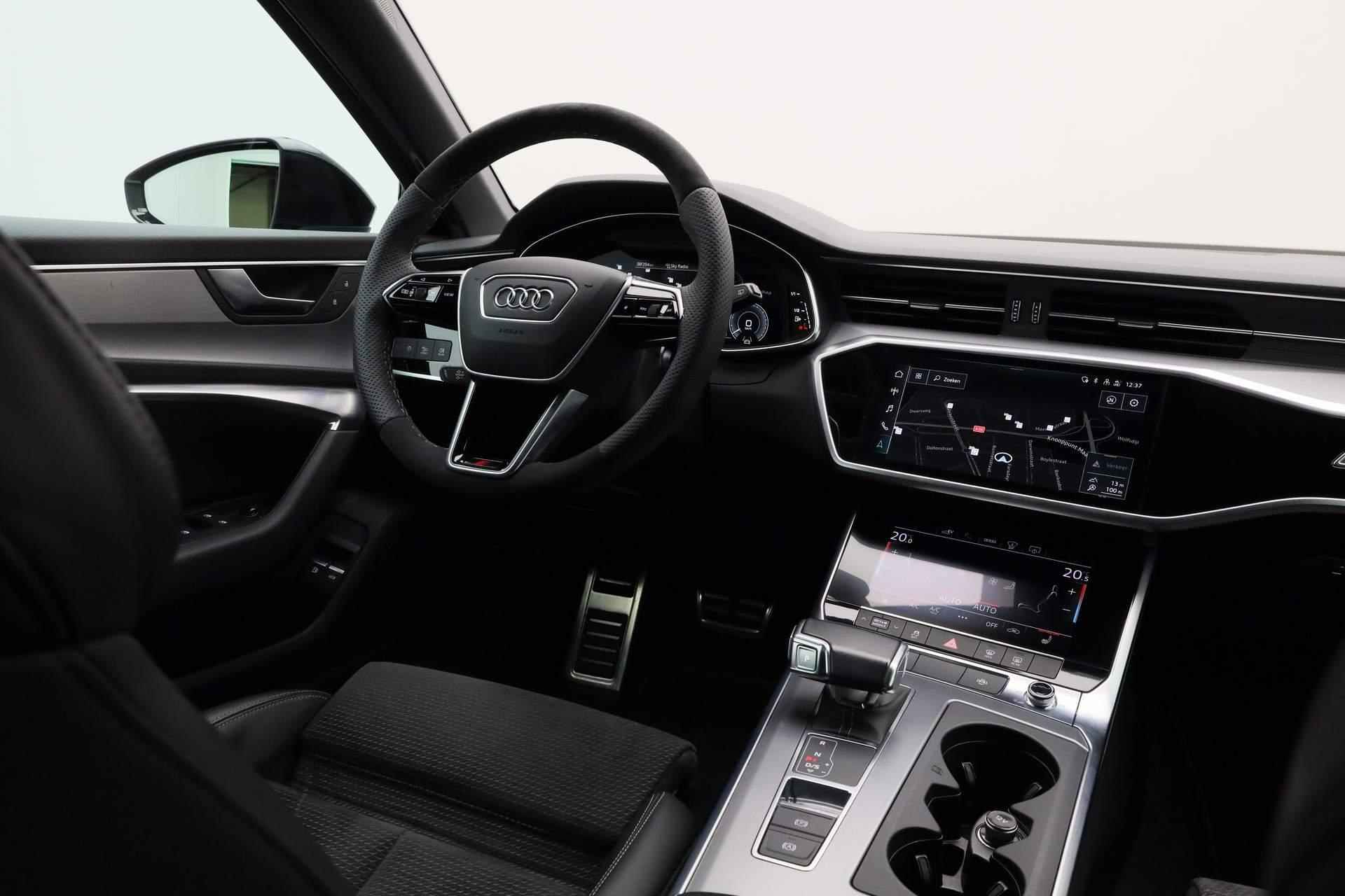 Audi A6 Avant 55 TFSI e 367PK S-tronic quattro S edition Competition / S-Line | Pano | Trekhaak | Bang & Olufsen | HUD | 20 inch | Matrix LED | Leder/alcantara stuurwiel - 31/50