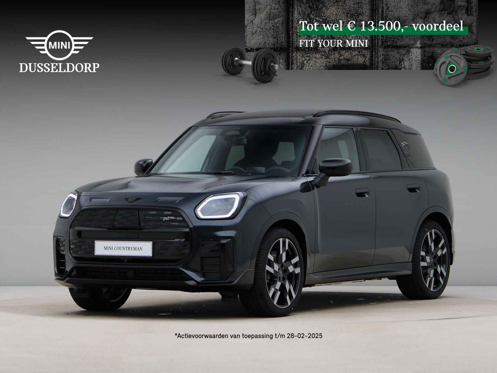 MINI Countryman E John Cooper Works Pakket M Plus PRIVATE LEASE EUR 699,- (48 mnd/10.000 km) - 1/27