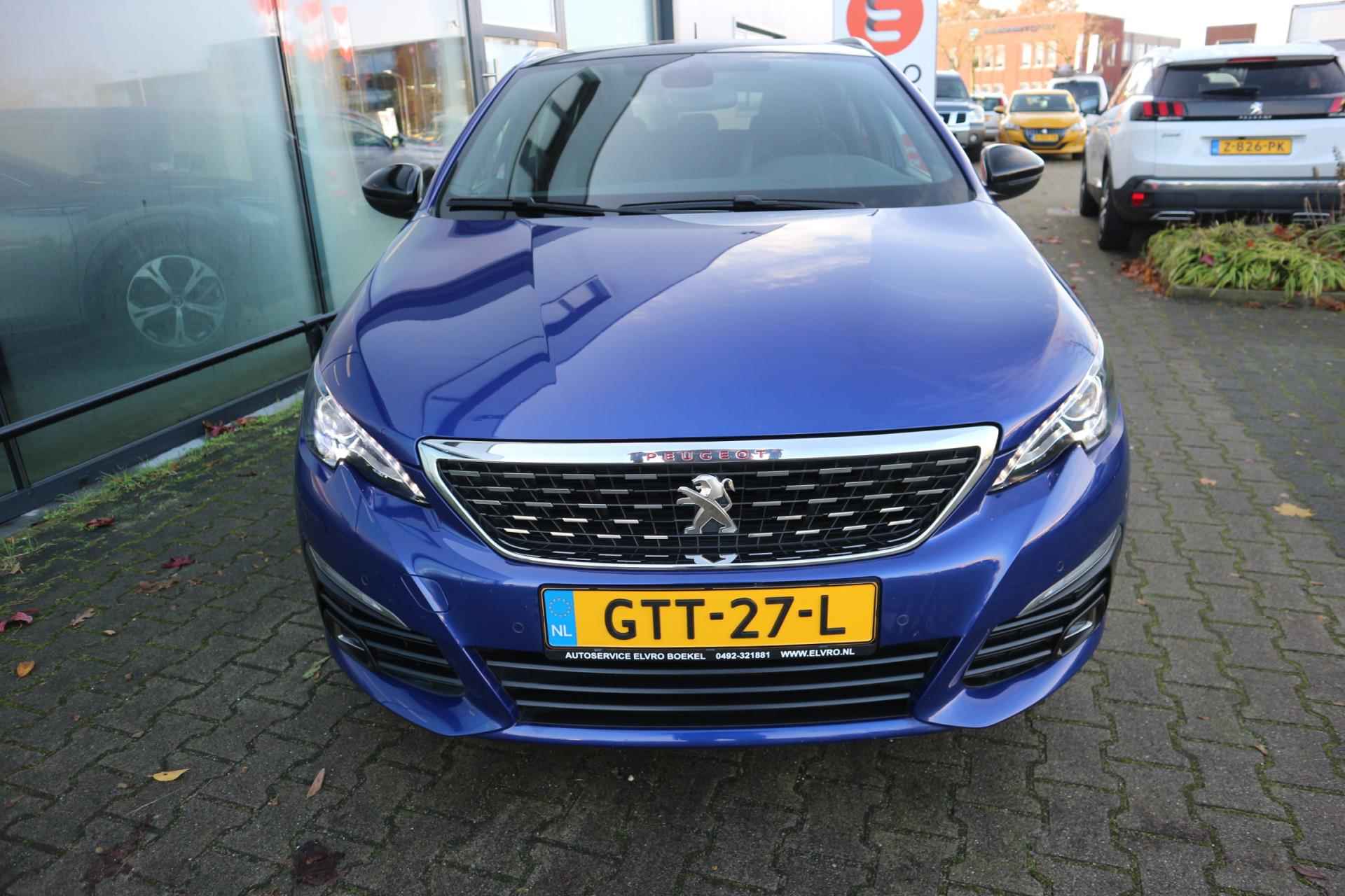 Peugeot 308 SW 1.2 PureTech GT-line AUTOMAAT NAVI DENON ALCANTARA PANORAMA KEYLESS PDC V+A RIJKLAARPRIJS!! - 3/42