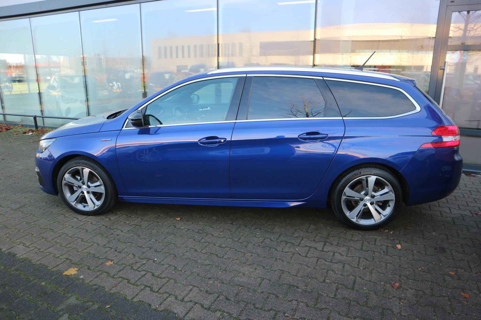 Peugeot 308 SW 1.2 PureTech GT-line AUTOMAAT NAVI DENON ALCANTARA PANORAMA KEYLESS PDC V+A RIJKLAARPRIJS!! - 4/42