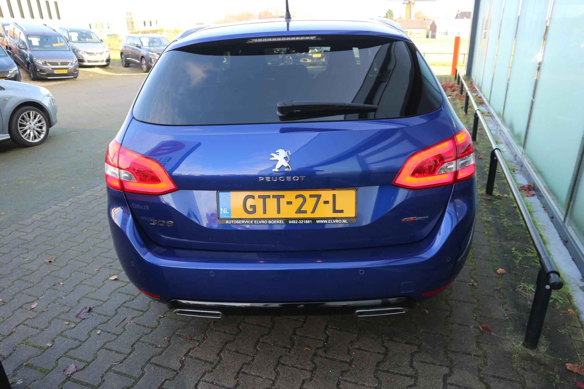 Peugeot 308 SW 1.2 PureTech GT-line AUTOMAAT NAVI DENON ALCANTARA PANORAMA KEYLESS PDC V+A RIJKLAARPRIJS!! - 5/42