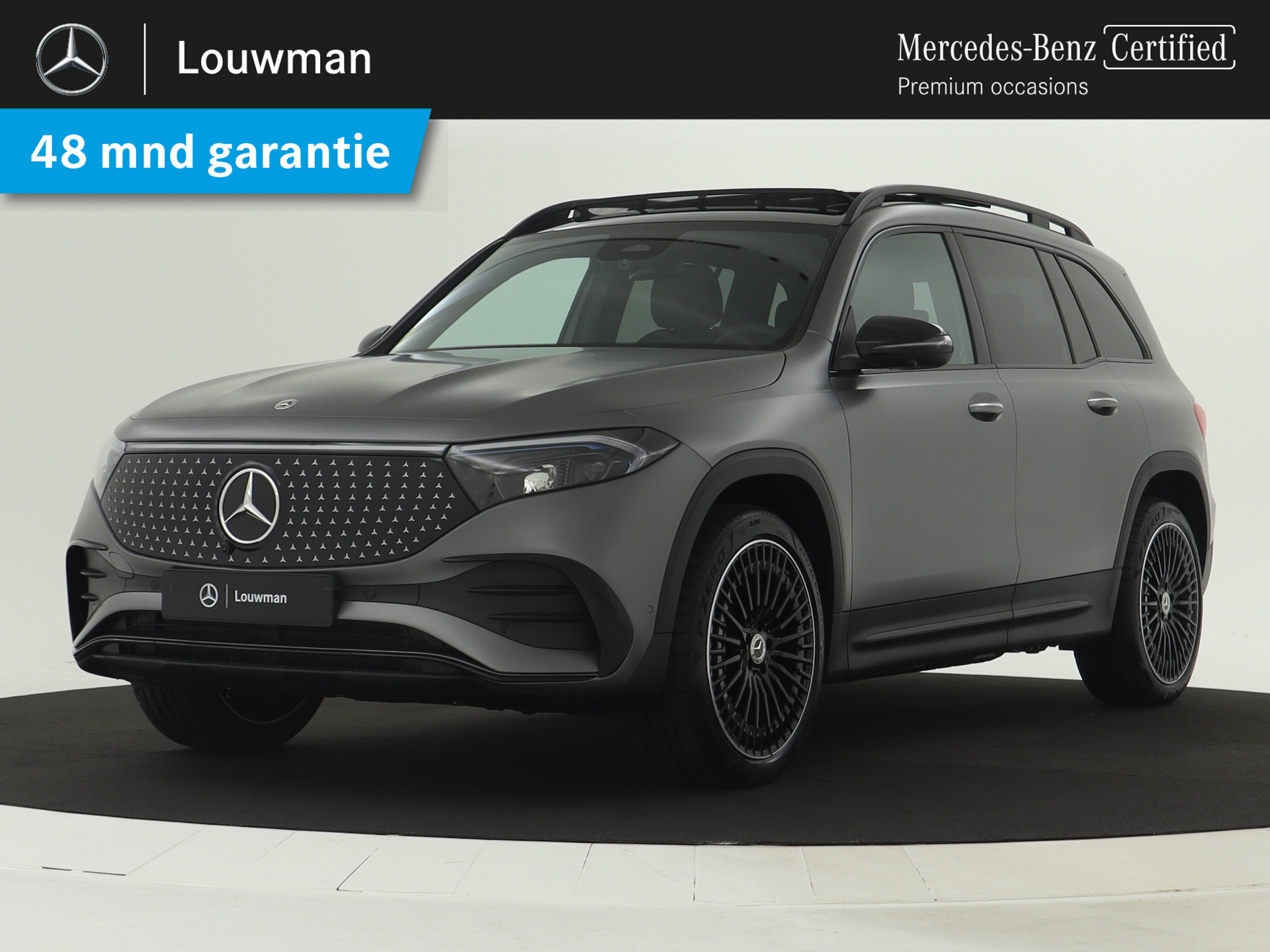 Mercedes-Benz EQB 250+ AMG Line 71 kWh | Nightpakket | Parkeerpakket met 360°-camera | KEYLESS-GO comfort pakket | Burmester Surround Sound systeem | EASY PACK achterklep | Extra USB-poorten |