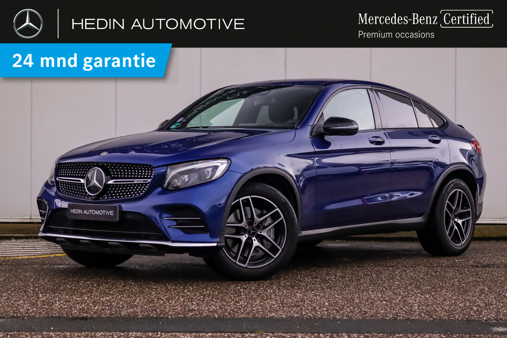 Mercedes-Benz GLC GLC 43 AMG Coupé Automaat 4MATIC | Distronic | Head-Up | Stoelventilatie | Comand Online | Burmester Audio | Sfeerverlichting | LED | Trekhaak