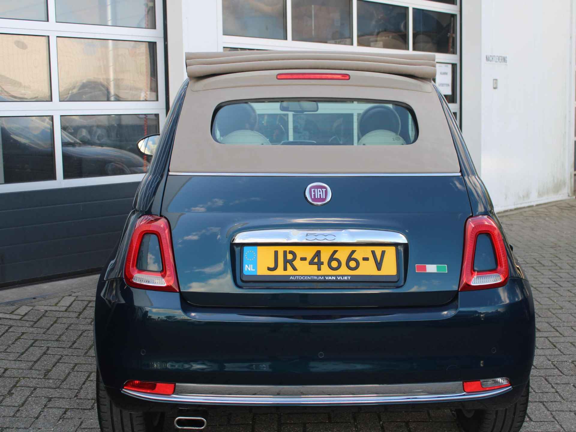 Fiat 500 C TwinAir Turbo Lounge | Pack Business | Clima | Navi | PDC | Beige Dak - 18/24