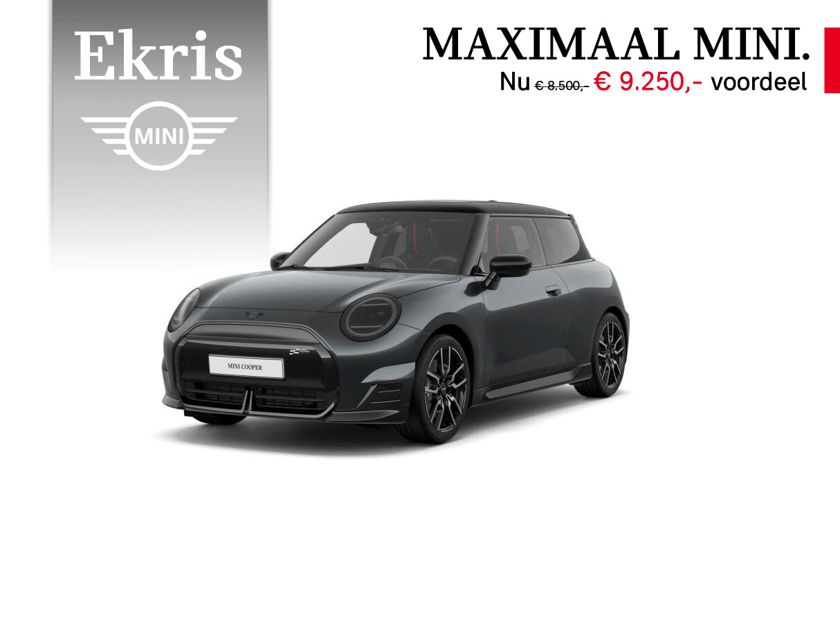 MINI 3-deurs E John Cooper Works Trim + Package M | Maximaal MINI