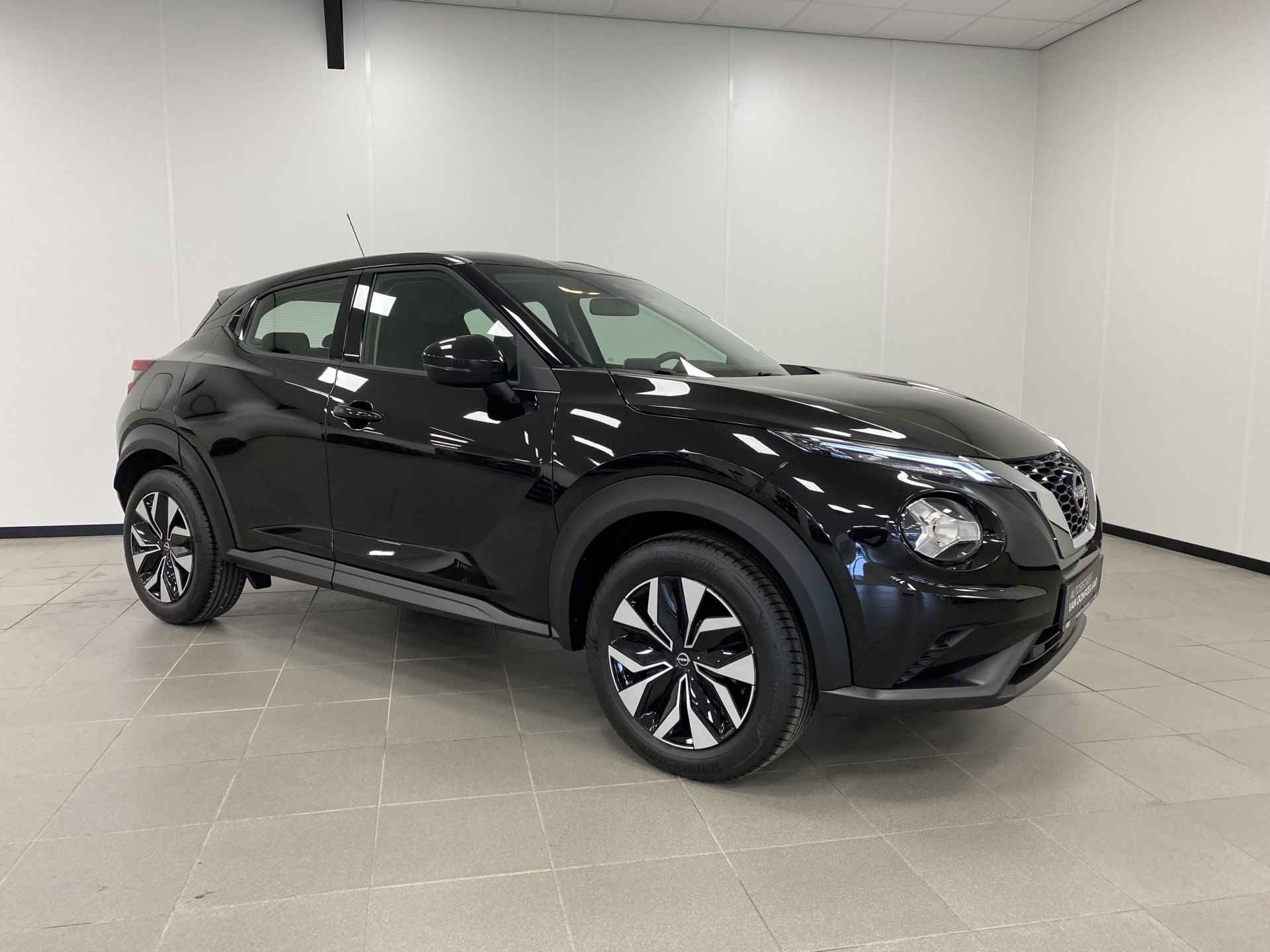 Nissan Juke 1.0 DIG-T / AUTOMAAT / STOELVERW / CAMERA / Business Access / NIEUW! 2024 / 2X ZWART / GRIJS / - 6/47