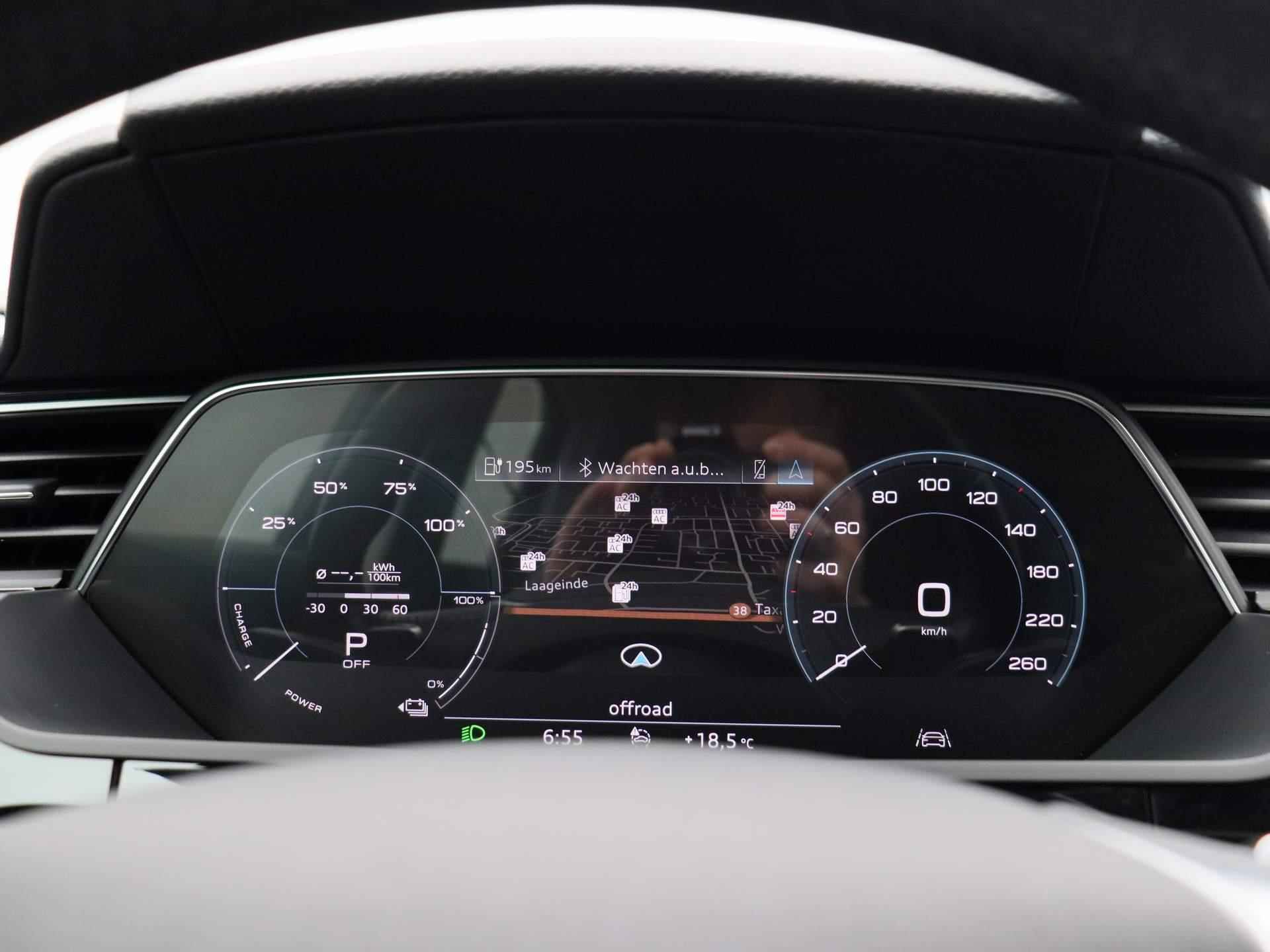 Audi e-tron e-tron 50 quattro Launch edition plus 71 kWh | STOELVERWARMING | CLIMATE CONTROL | NAVIGATIE | PANORAMADAK | LEDEREN BEKLEDING | MEMORY STOELEN | - 8/45