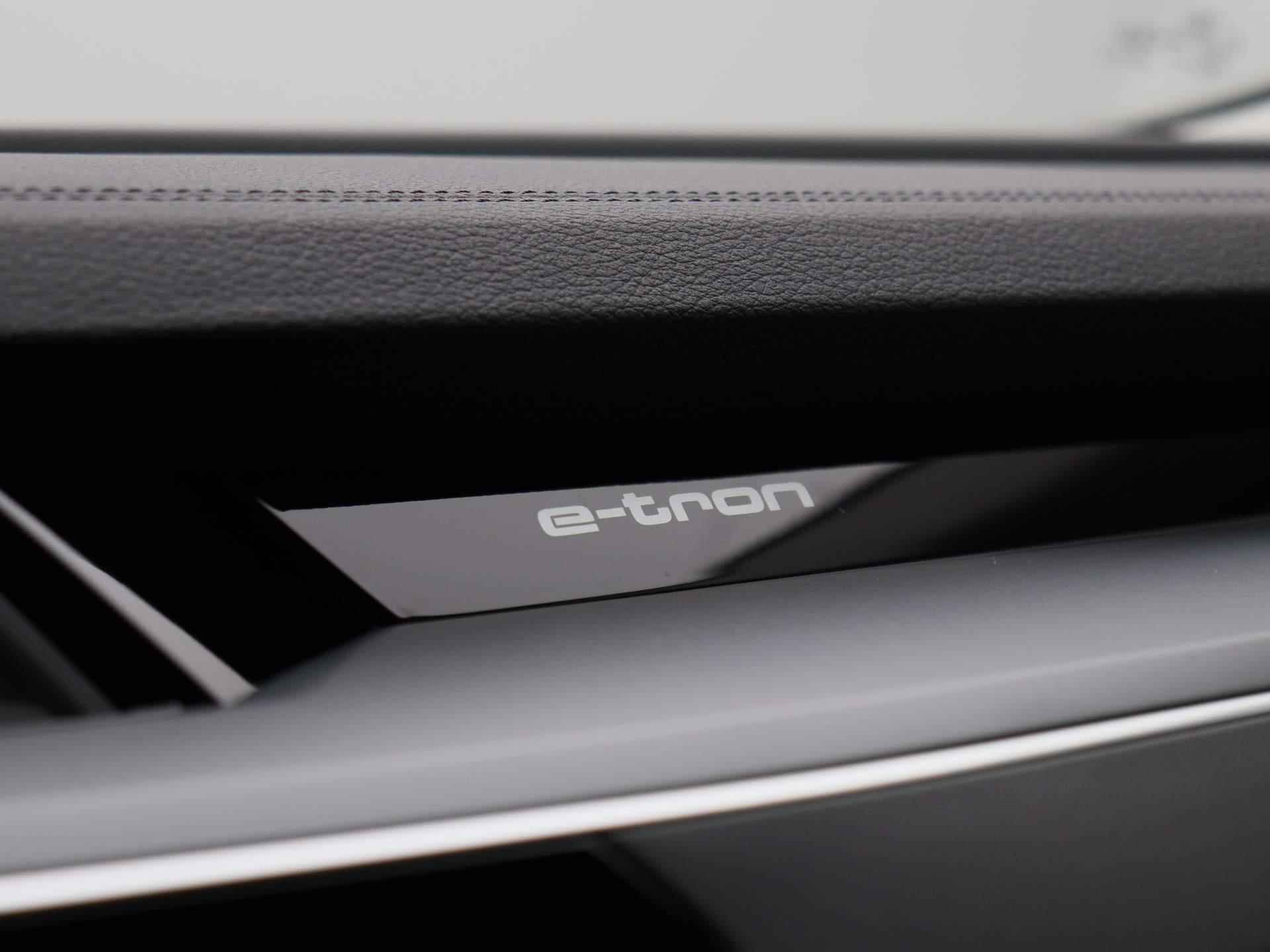 Audi e-tron e-tron 50 quattro Launch edition plus 71 kWh | STOELVERWARMING | CLIMATE CONTROL | NAVIGATIE | PANORAMADAK | LEDEREN BEKLEDING | MEMORY STOELEN | - 28/45