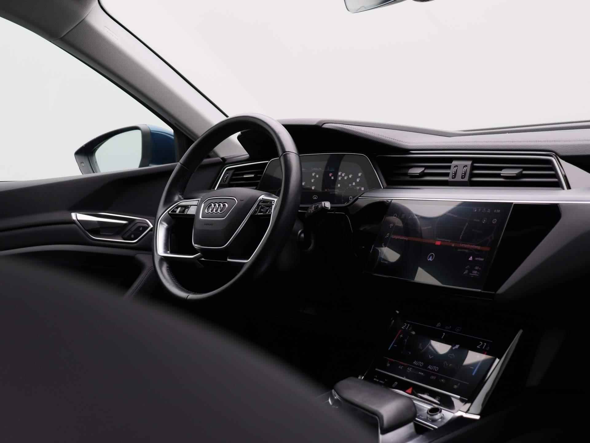 Audi e-tron e-tron 50 quattro Launch edition plus 71 kWh | STOELVERWARMING | CLIMATE CONTROL | NAVIGATIE | PANORAMADAK | LEDEREN BEKLEDING | MEMORY STOELEN | - 37/45
