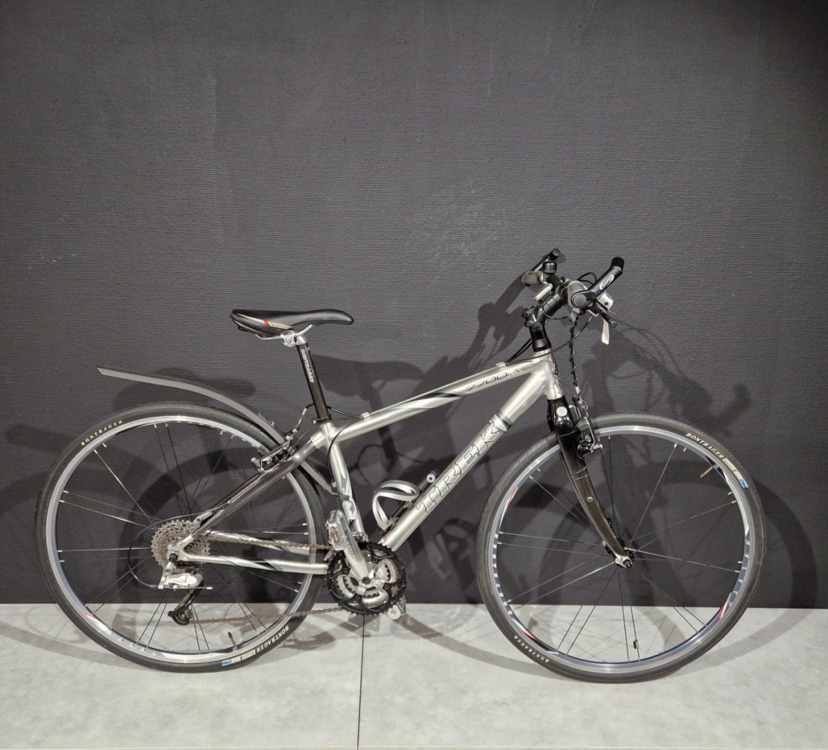 Trek 7700FX Heren Zilver / Crome 40cm