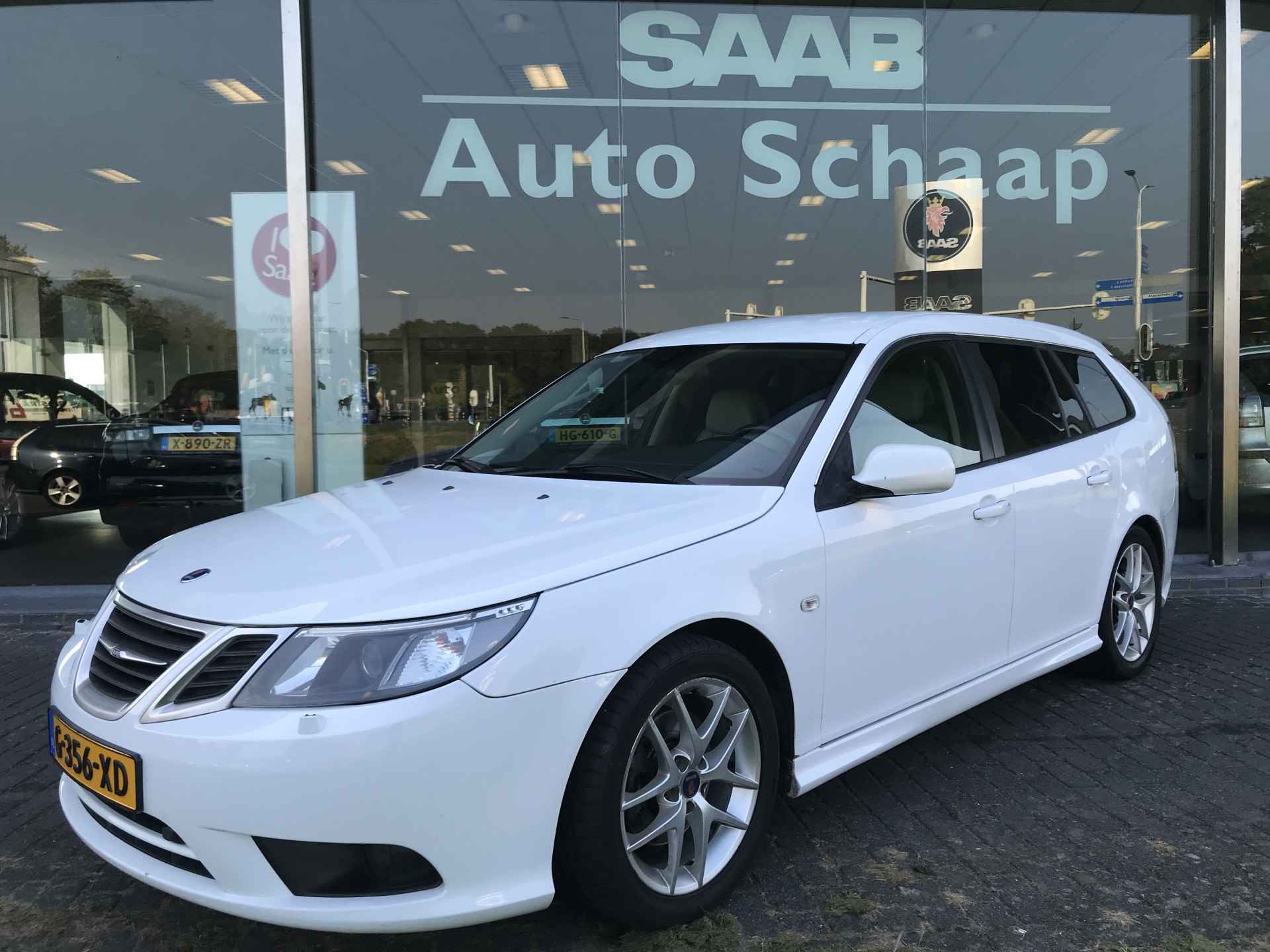 Saab 9-3 Estate 2.0t Vector Automaat | Rijklaar incl garantie | Xenon Stoelverwarming Trekhaak Xenon - 1/36