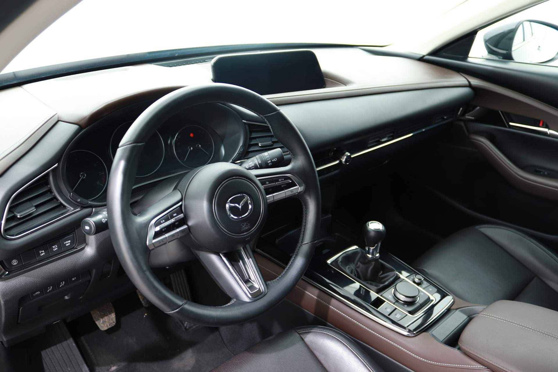 Mazda CX-30 2.0 e-SKYACTIV-X M 180PK HYBRID LUXURY | Leer | Adaptive Cruise | Trekhaak - 19/62