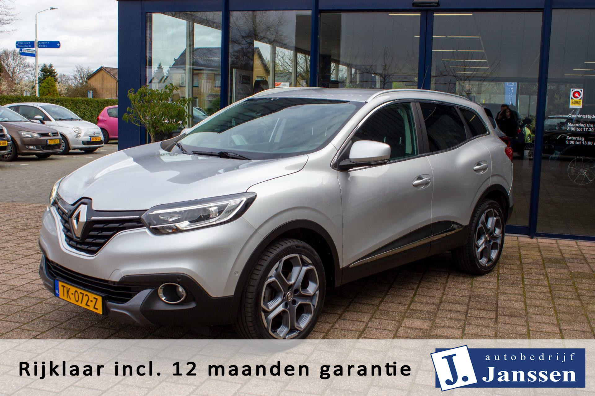 Renault Kadjar 1.2 TCe Intens | Prijs rijklaar incl. 12 mnd garantie | Navi Bluetooth Trekhaak LMV. bij viaBOVAG.nl
