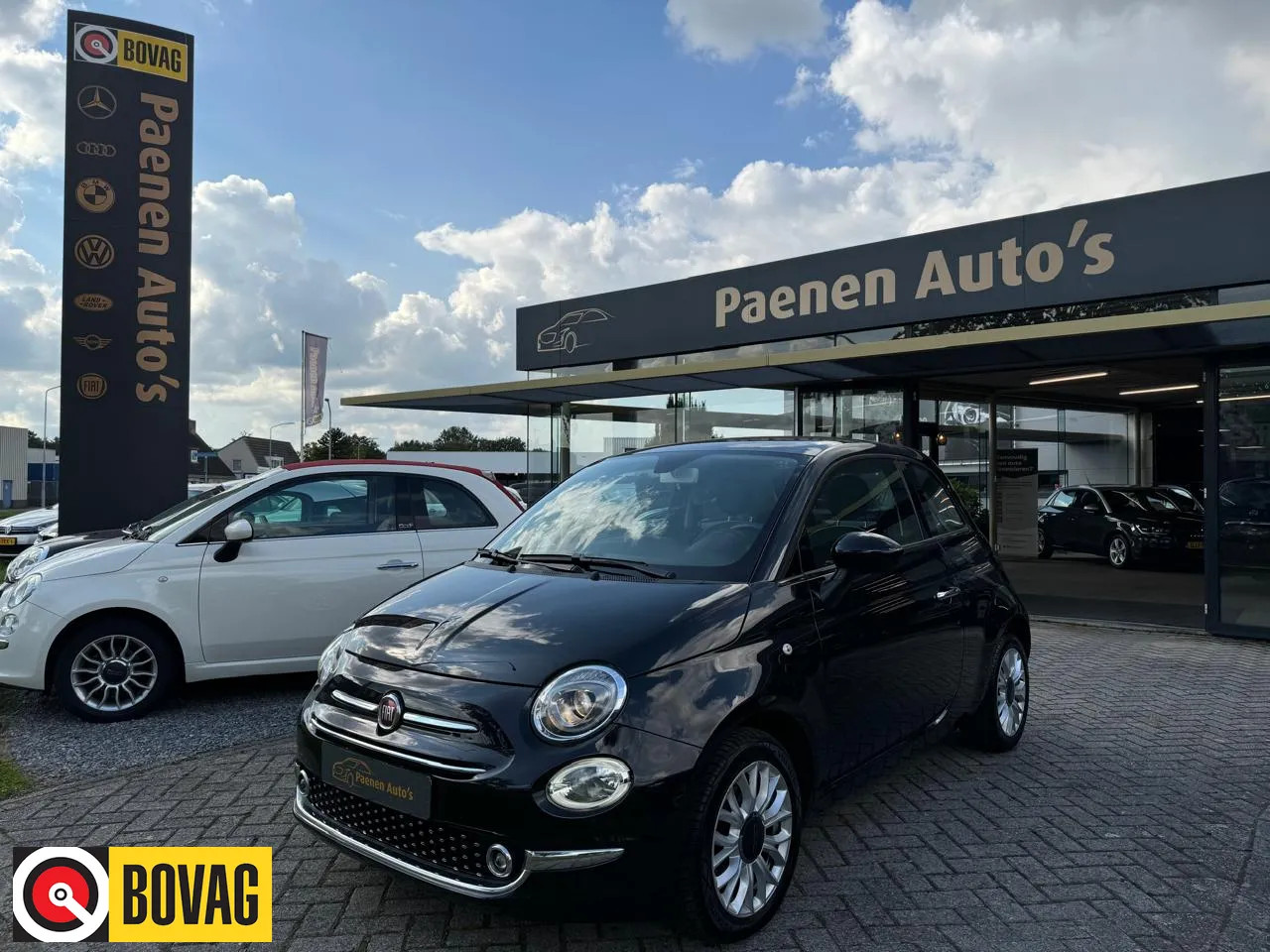 Fiat 500 1.2 Lounge|Sensor|Pano|Clima|automaat