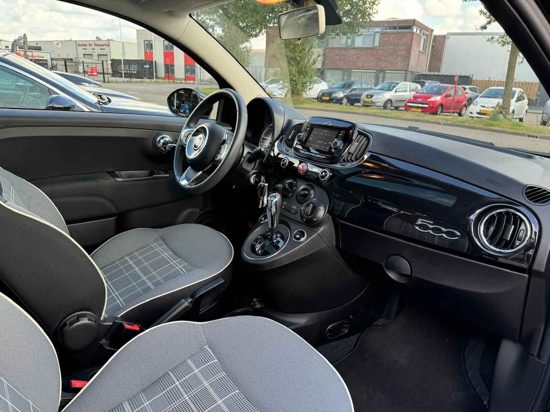 Fiat 500 1.2 Lounge|Sensor|Pano|Clima|automaat - 20/21