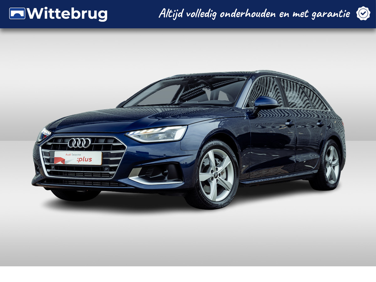 Audi A4 Avant 40 TFSI 204pk s-tronic Advanced Edition | Trekhaak | Allseason banden | MMI Navigatie plus | Sportstoelen | Parkeersensoren voor en achter