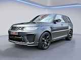 Land Rover Range Rover Sport SVR 575 PK GRIJS KENTEKEN / HUD / 360 Camera / Carbon / Drive Pro Pack / SVO Matt Zwart / Meridian / Stoelventilatie / Luxe Cognac Leder / (MET GARANTIE*)