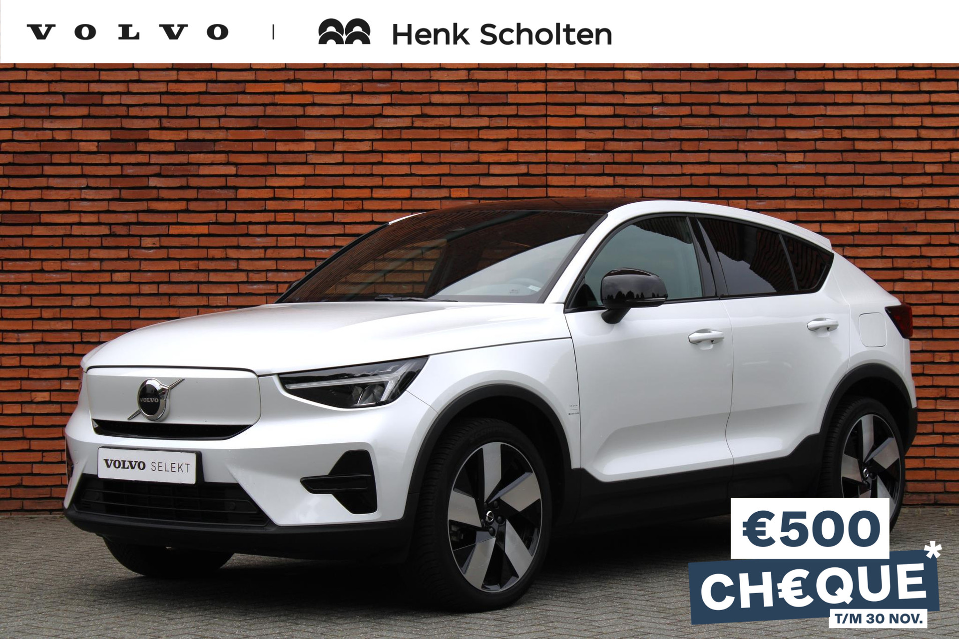 Volvo C40 Single Motor Plus 69 kWh, Verwarmbare Voorstoelen, Getint Glas Achter, Panoramadak, Sportstuur, Navigatiesystem, Apple Carplay/Android Auto, Achteruitrijcamera, Rijstrooksensor Met Correctie, Adaptieve Cruise Control, Dodehoekdetectie Met Correctie, Verwarmbaar Stuurwiel, Electronic Climate Control, Keyless Entry, LED Koplampen